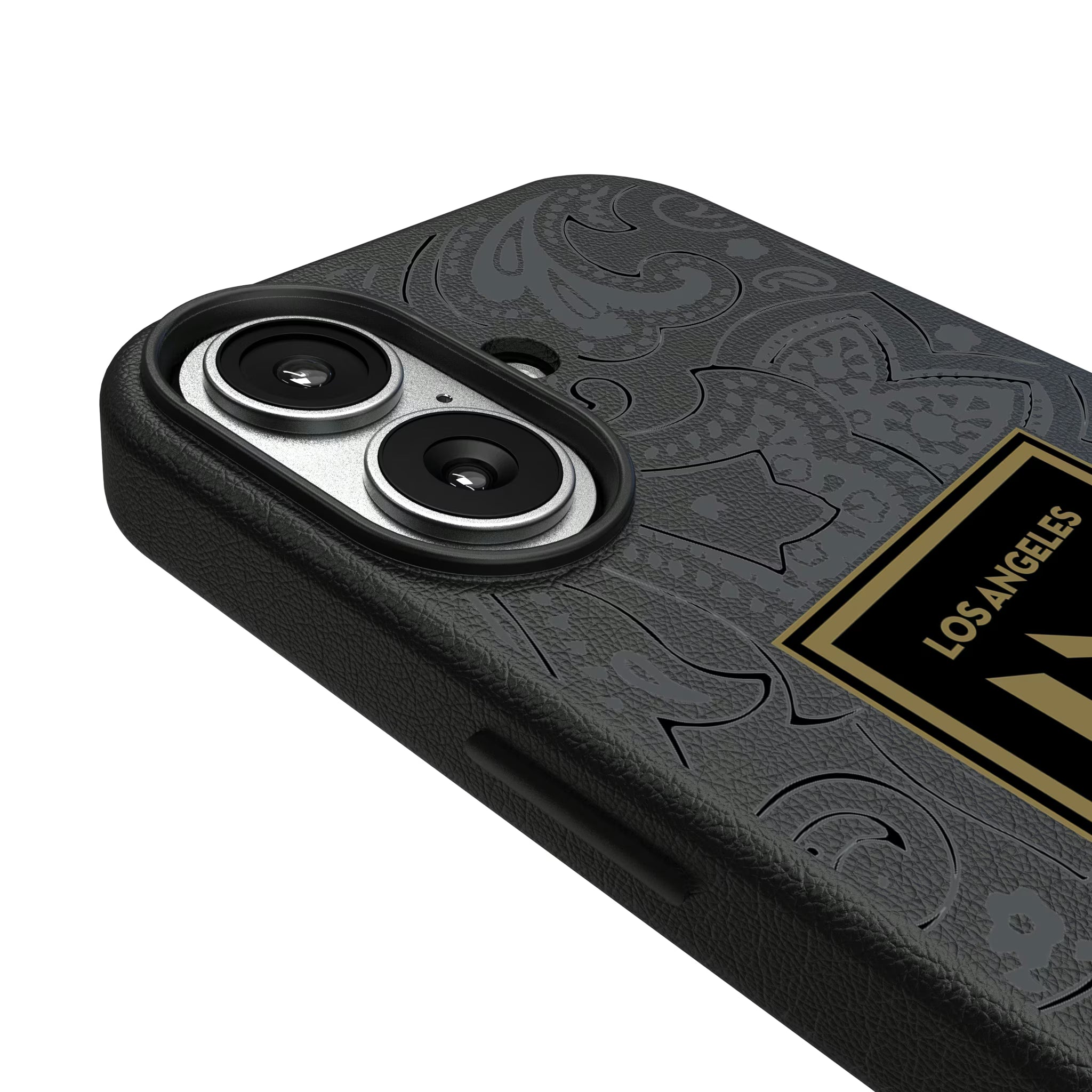 Los Angeles Football Club Paisley iPhone MagSafe Compatible Phone Case for Apple iPhone - Detail#Device_iPhone 17