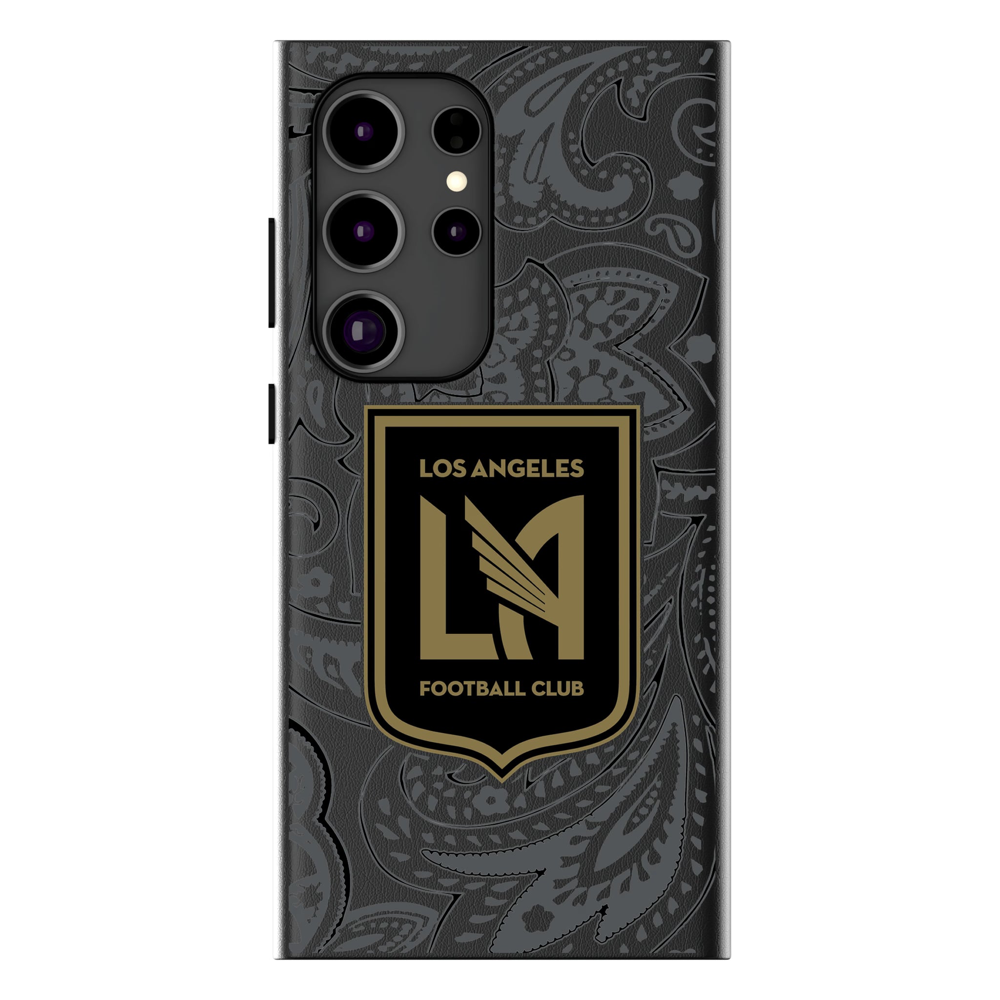 Los Angeles Football Club Paisley Galaxy MagSafe Compatible Phone Case for Samsung Galaxy