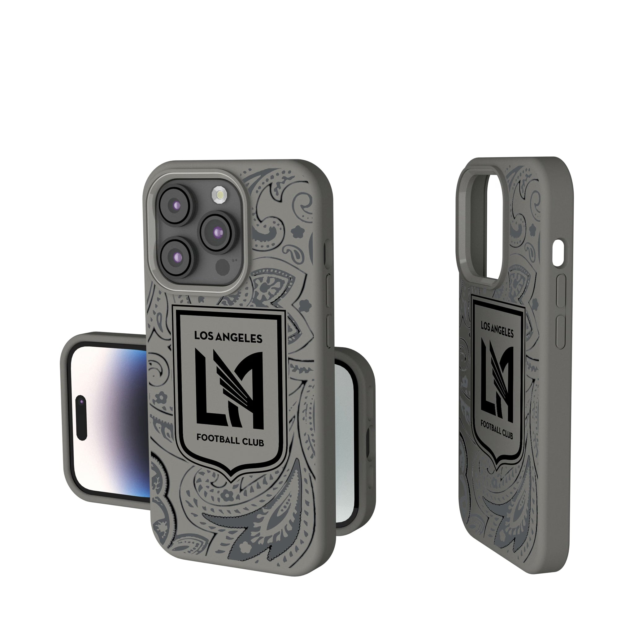 Los Angeles Football Club Paisley iPhone Soft Touch Phone Case for Apple iPhone