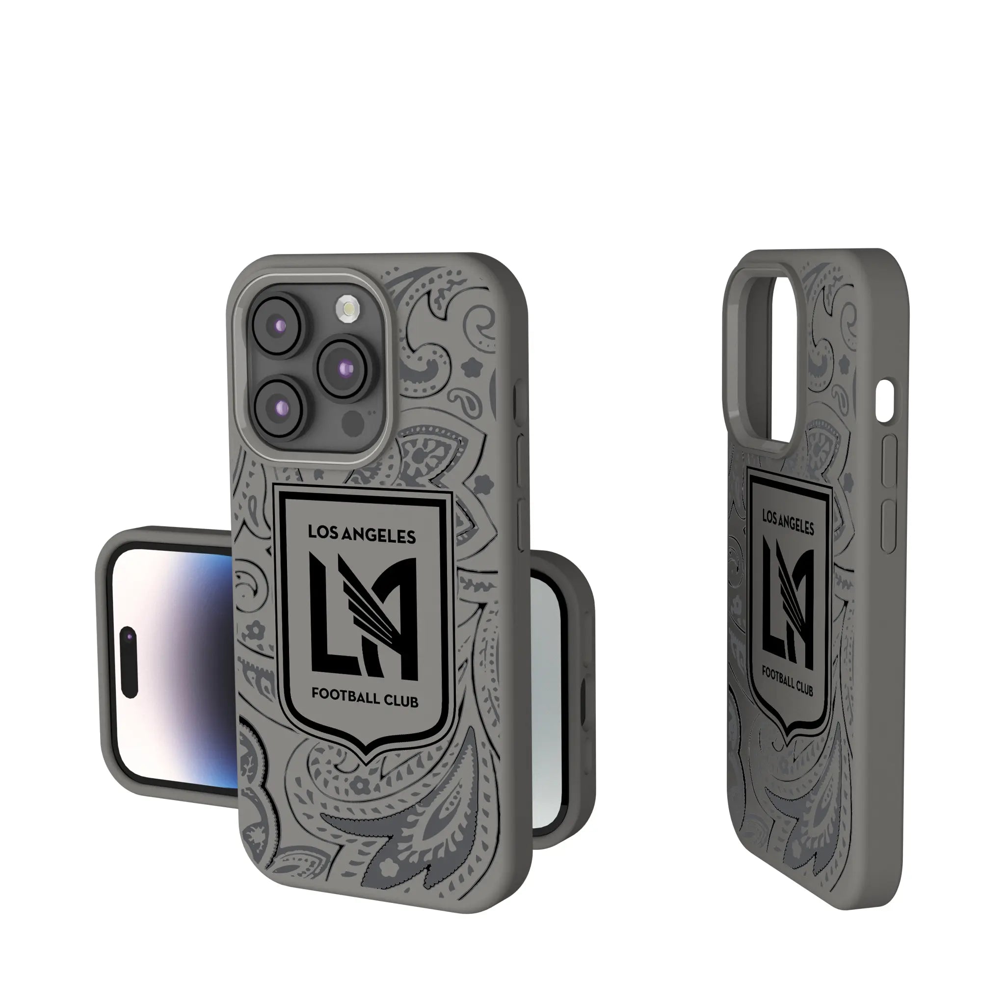 Los Angeles Football Club Paisley iPhone Soft Touch Phone Case for Apple iPhone
