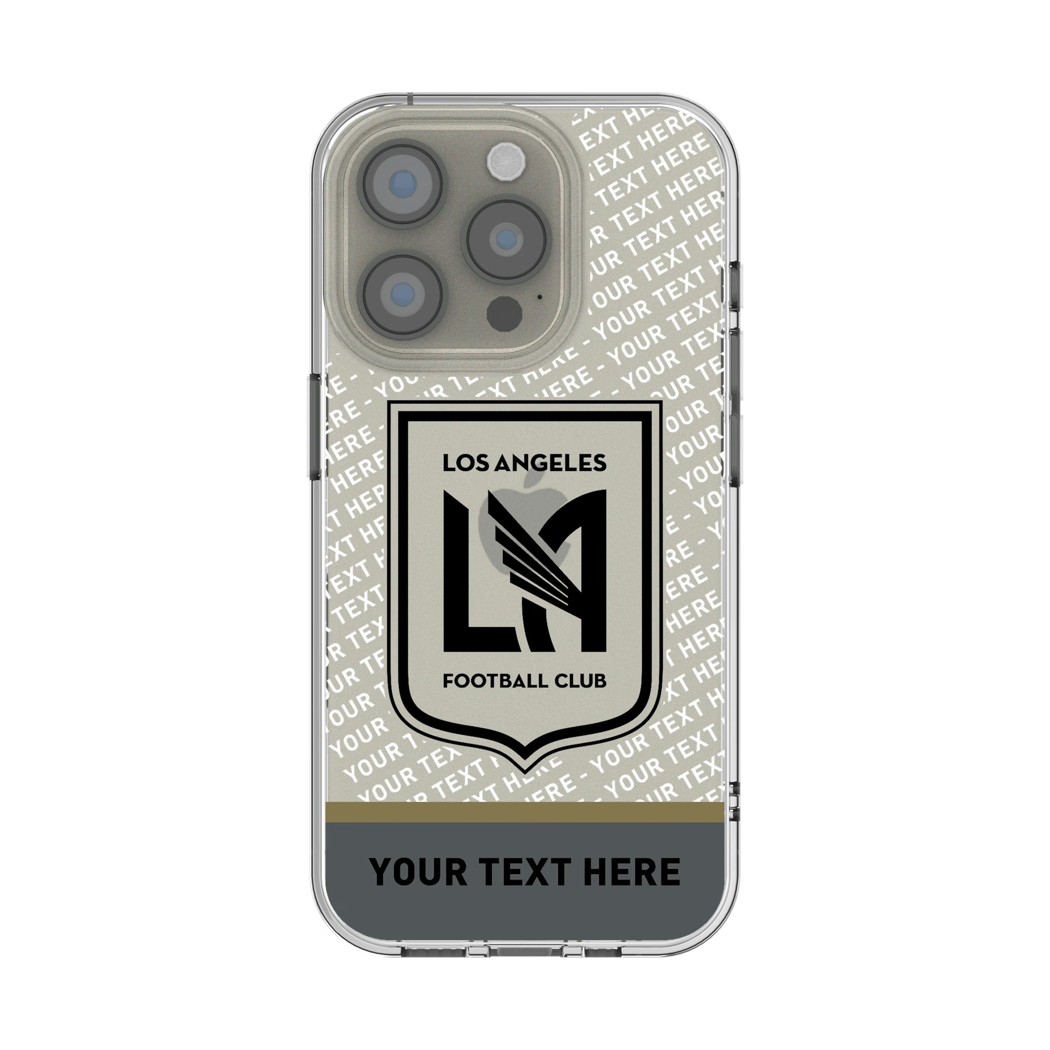 Los Angeles Football Club Personalized EndZone Plus iPhone Clear Phone Case for Apple iPhone