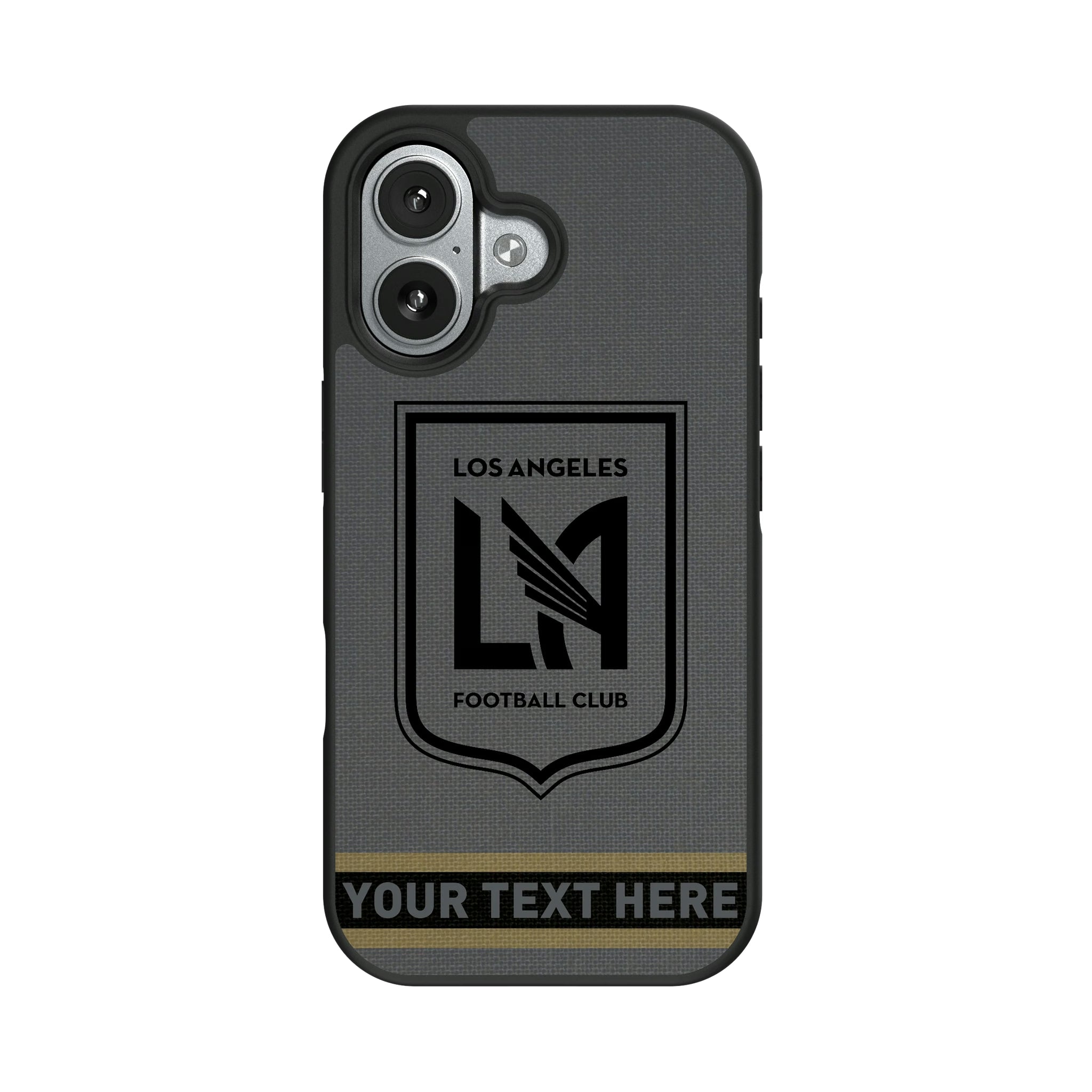 Los Angeles Football Club Personalized Stripe iPhone Bump Phone Case for Apple iPhone#Device_iPhone 17