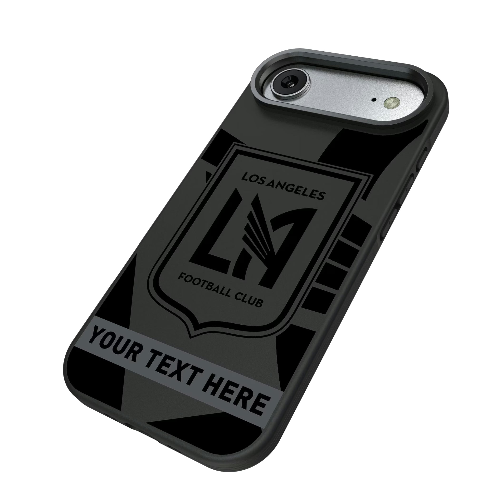 Los Angeles Football Club Personalized Tilt iPhone Bump Phone Case for Apple iPhone - Isometric View#Device_iPhone Air