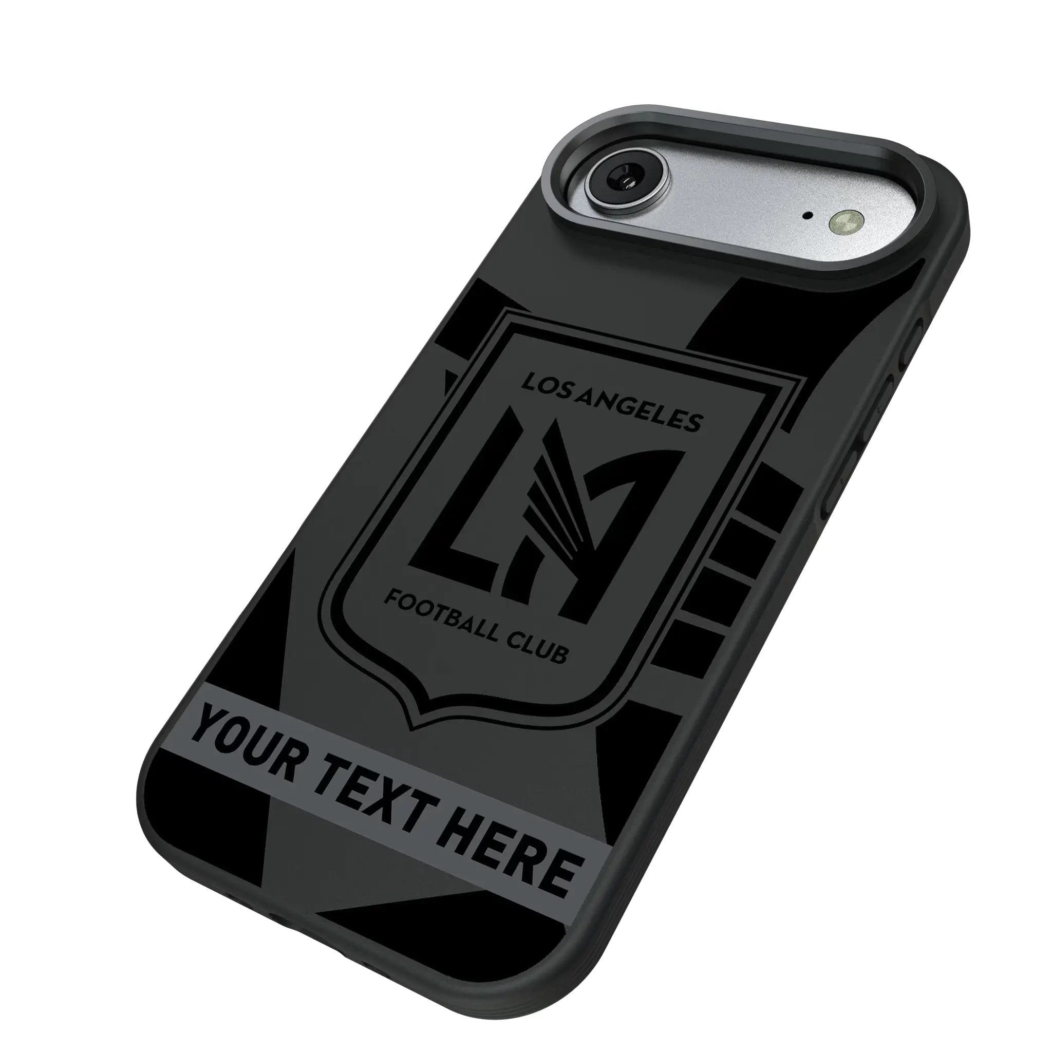 Los Angeles Football Club Personalized Tilt iPhone Bump Phone Case for Apple iPhone - Isometric View#Device_iPhone Air
