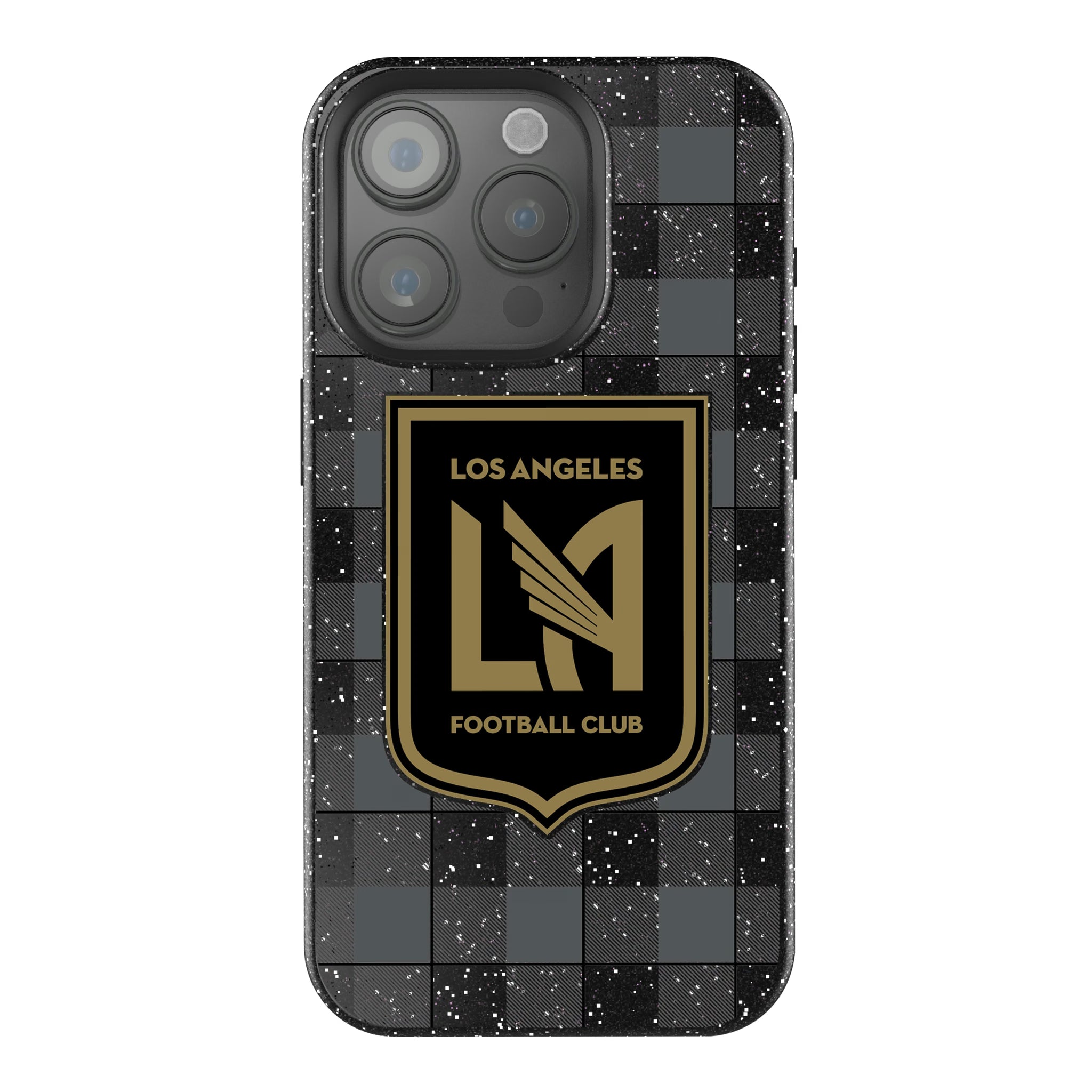 Los Angeles Football Club Plaid iPhone Bling Phone Case for Apple iPhone