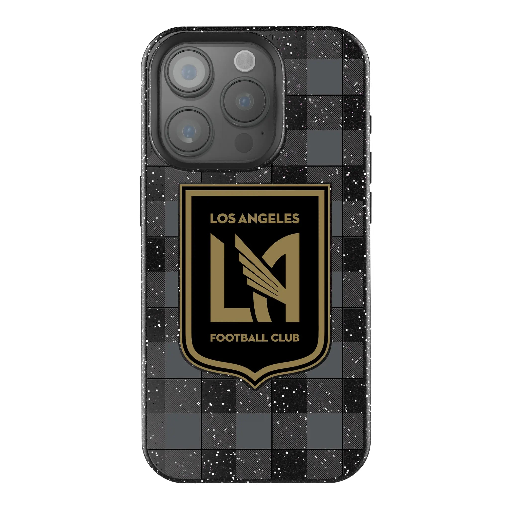 Los Angeles Football Club Plaid iPhone Bling Phone Case for Apple iPhone