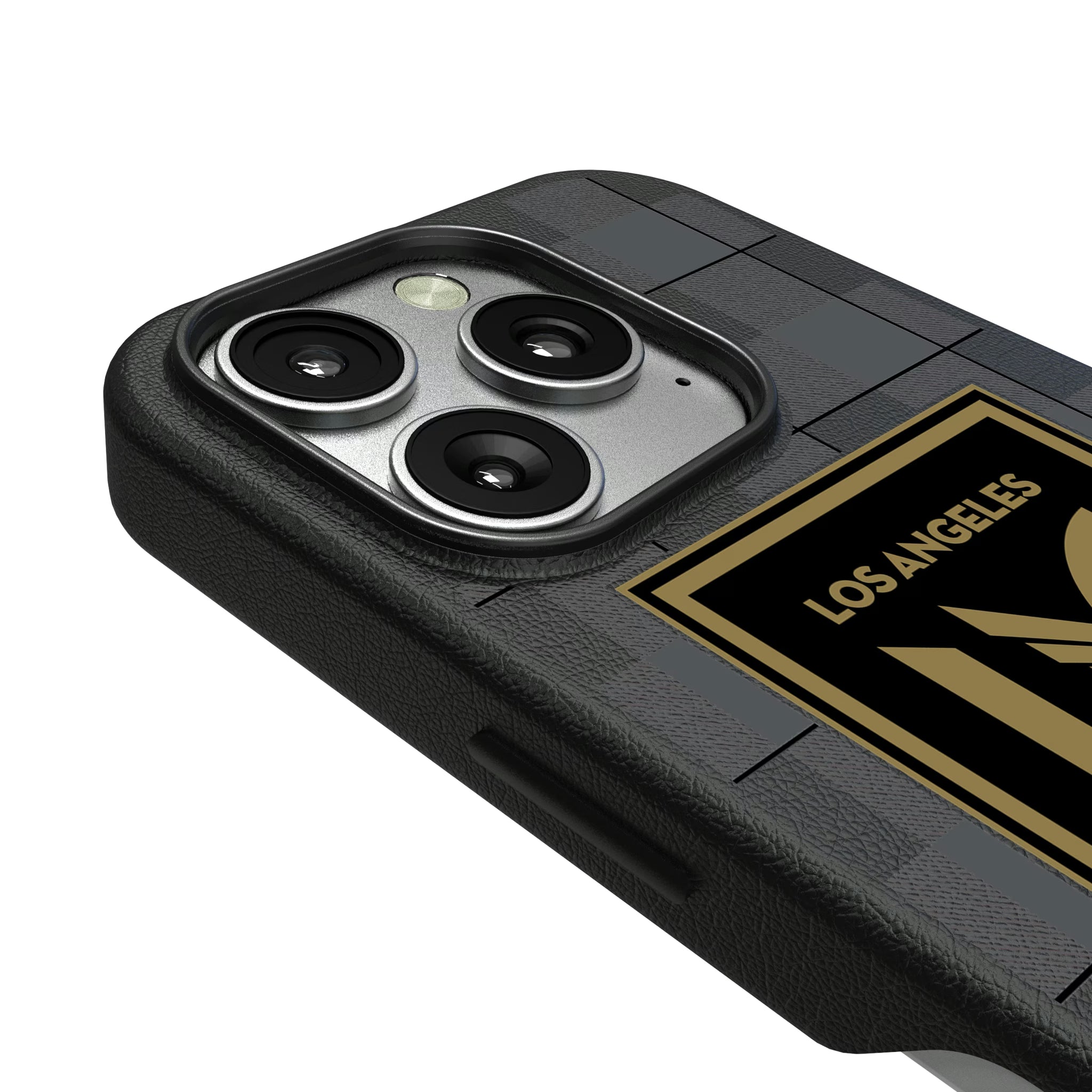 Los Angeles Football Club Plaid iPhone MagSafe Compatible Phone Case for Apple iPhone - Detail