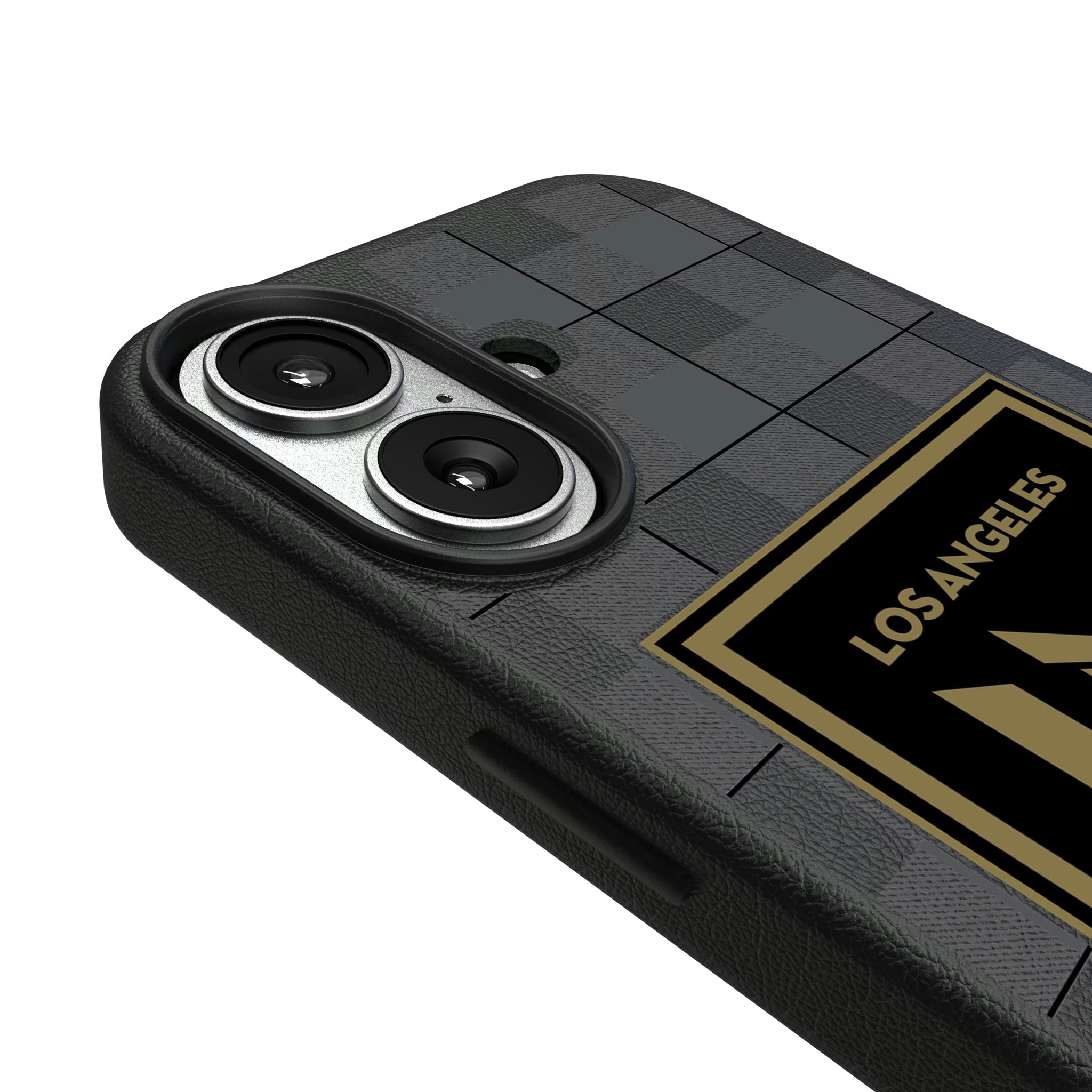 Los Angeles Football Club Plaid iPhone MagSafe Compatible Phone Case for Apple iPhone - Detail#Device_iPhone 17
