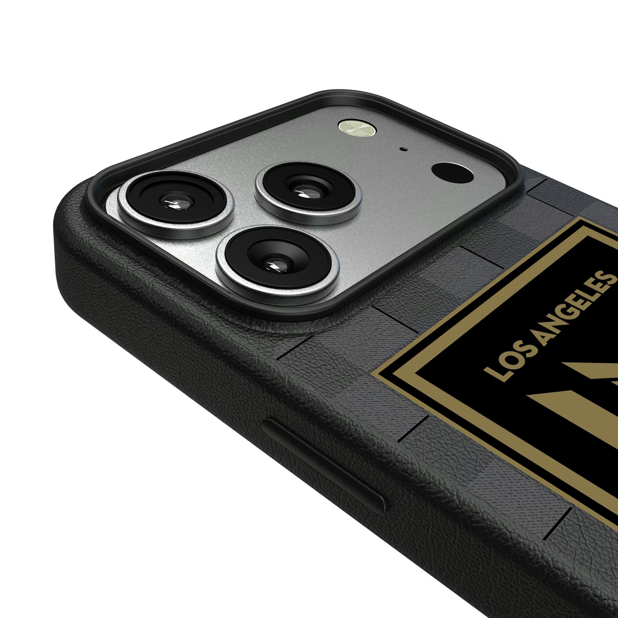 Los Angeles Football Club Plaid iPhone MagSafe Compatible Phone Case for Apple iPhone - Detail#Device_iPhone 17 Pro