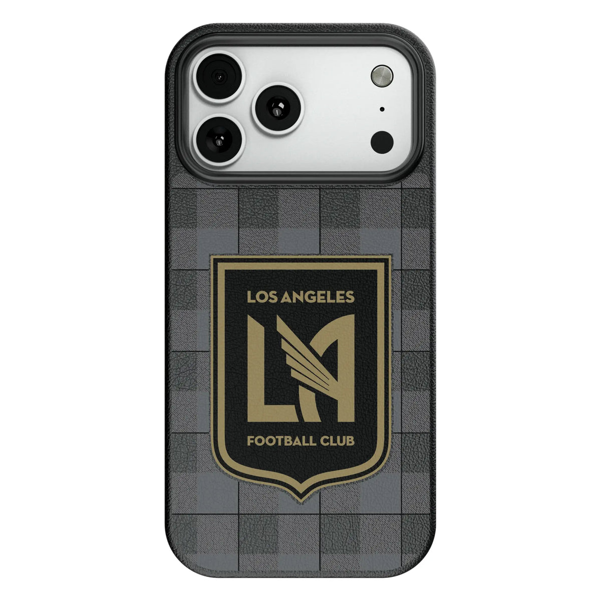 Los Angeles Football Club Plaid MagSafe Compatible Phone Case for Apple iPhone