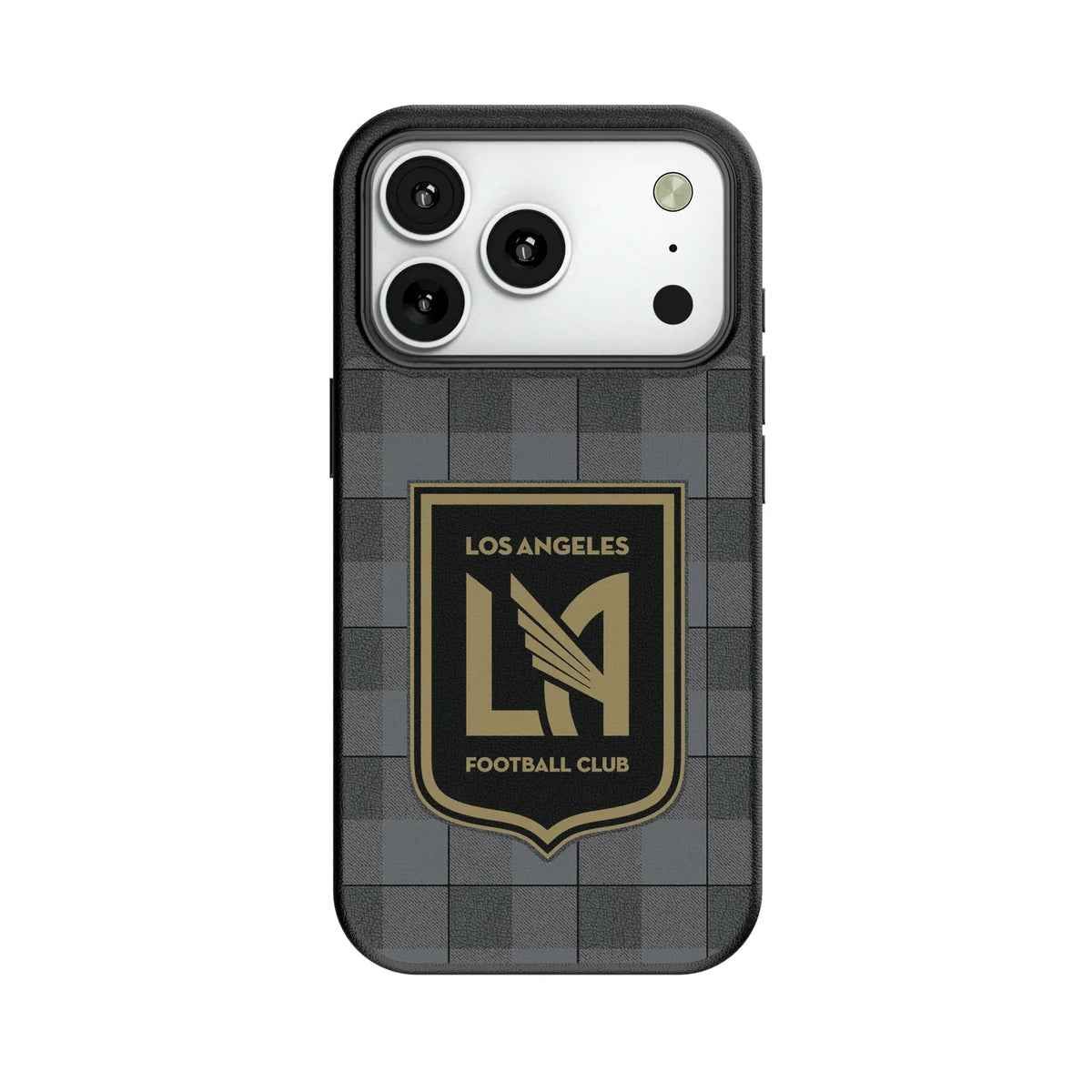 Los Angeles Football Club Plaid MagSafe Compatible Phone Case for Apple iPhone