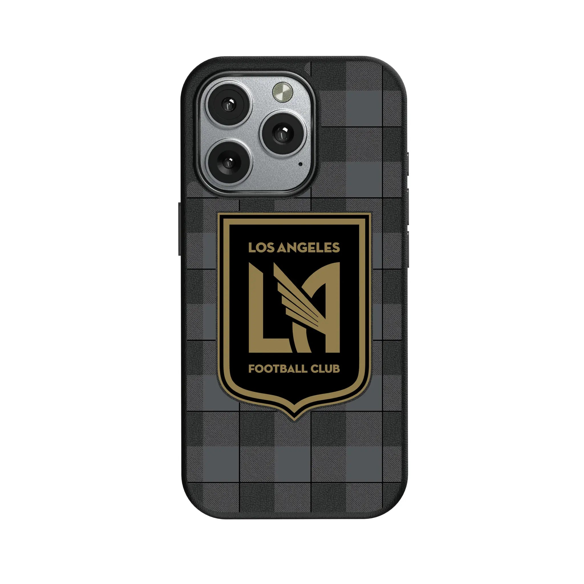 Los Angeles Football Club Plaid iPhone MagSafe Compatible Phone Case for Apple iPhone