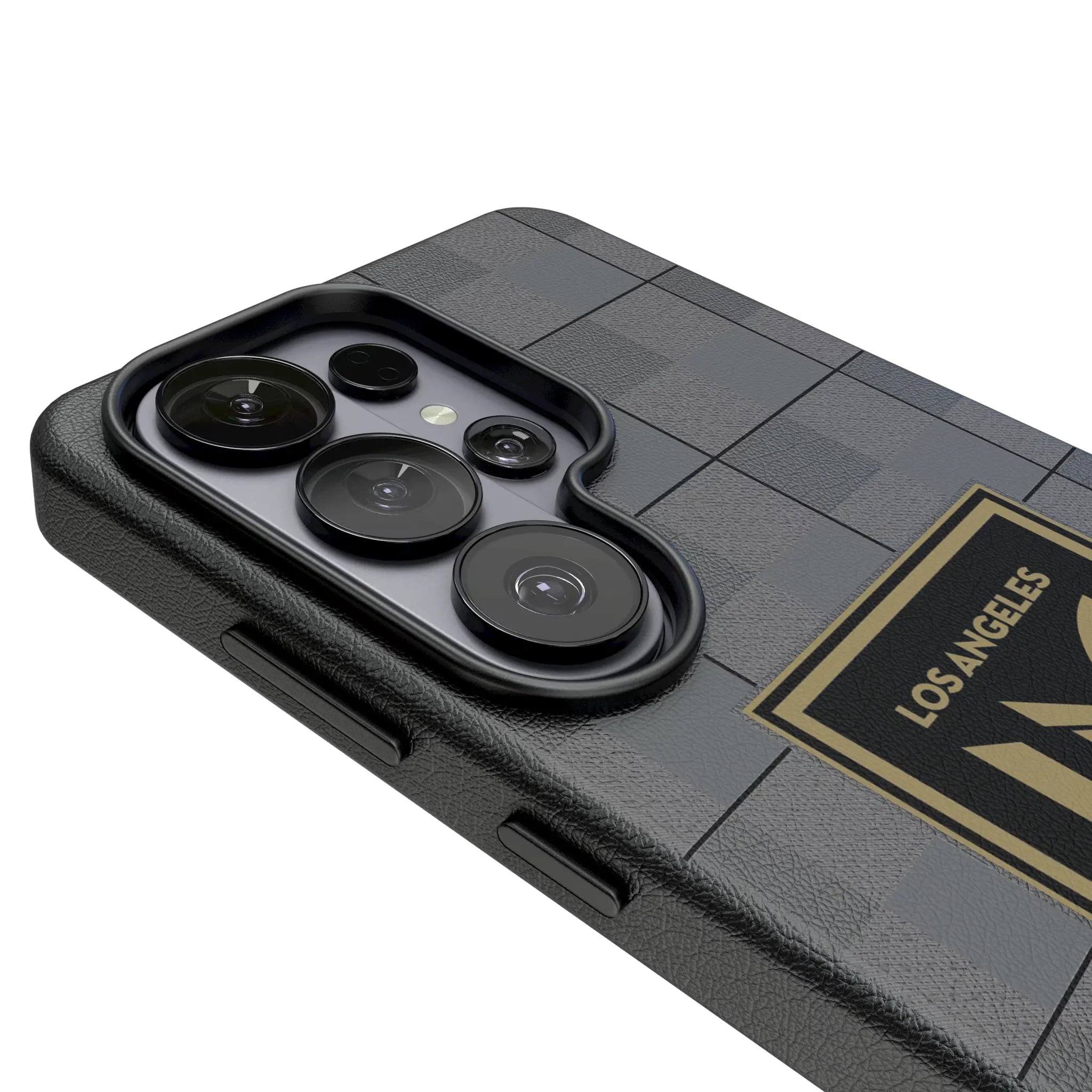 Los Angeles Football Club Plaid Galaxy MagSafe Compatible Phone Case for Samsung Galaxy - Detail#Device_Galaxy S26 Ultra