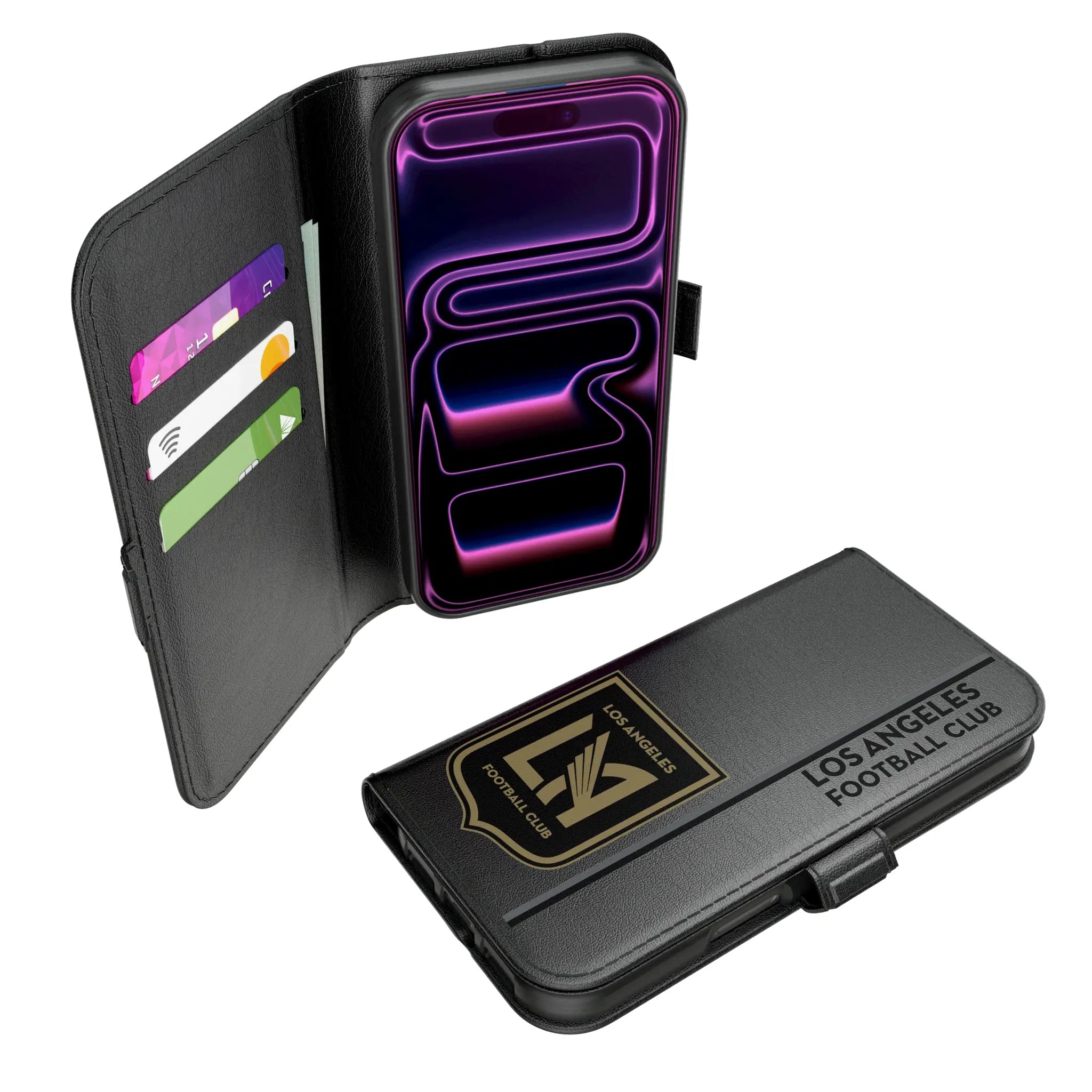 Los Angeles Football Club Sidebar iPhone Folio Phone Case for Apple iPhone#Device_iPhone 17 Pro