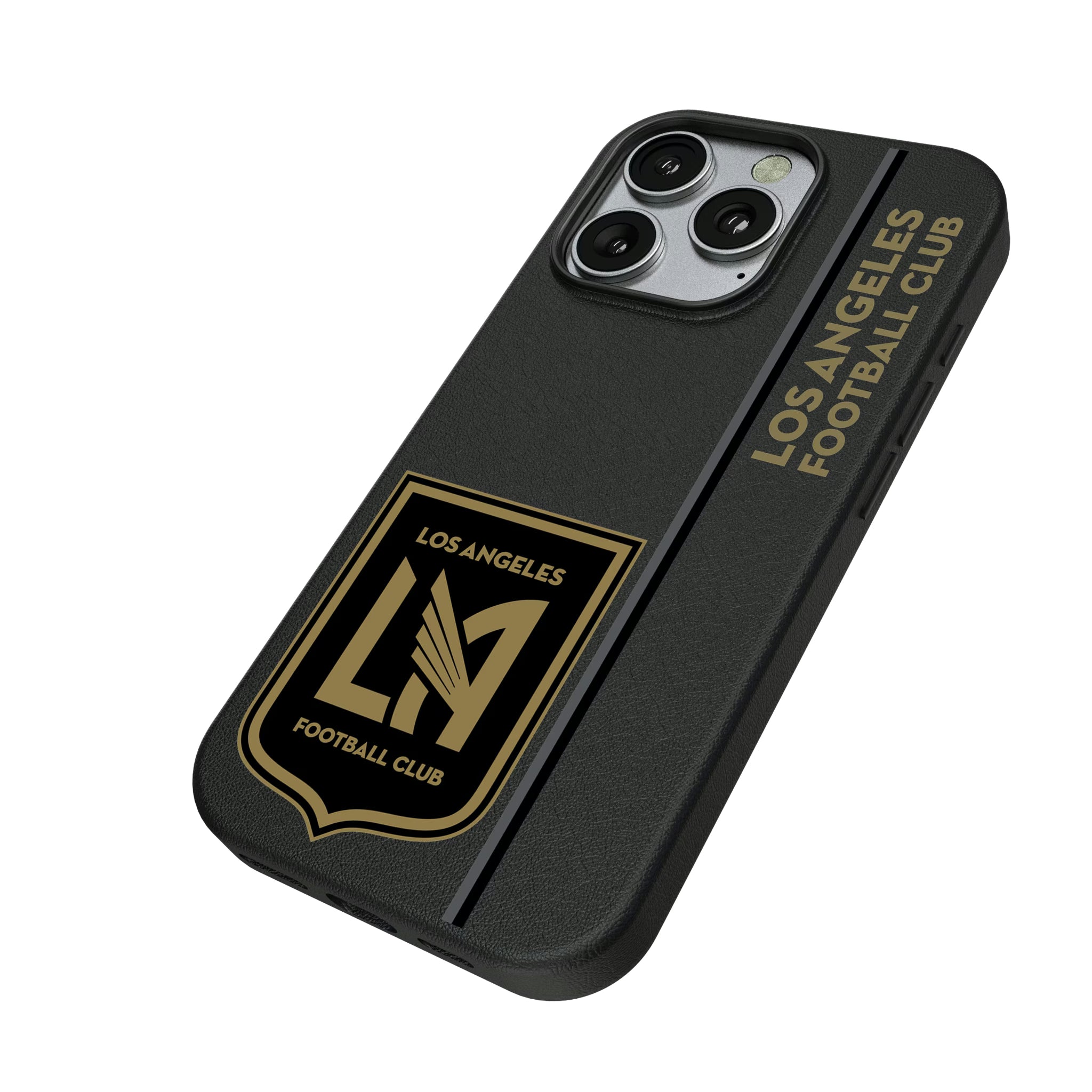 Los Angeles Football Club Sidebar iPhone MagSafe Compatible Phone Case for Apple iPhone - Isometric View