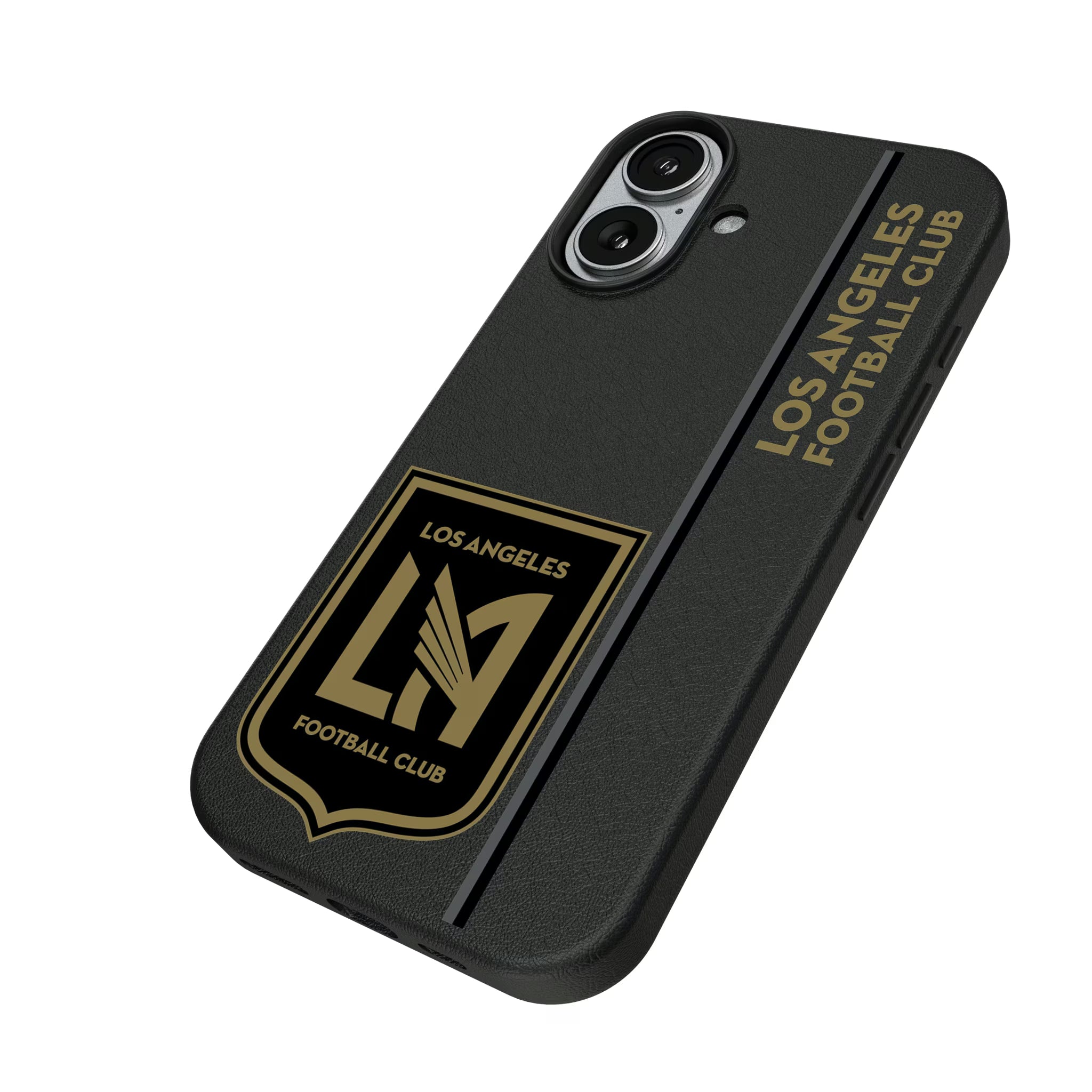 Los Angeles Football Club Sidebar iPhone MagSafe Compatible Phone Case for Apple iPhone - Isometric View#Device_iPhone 17