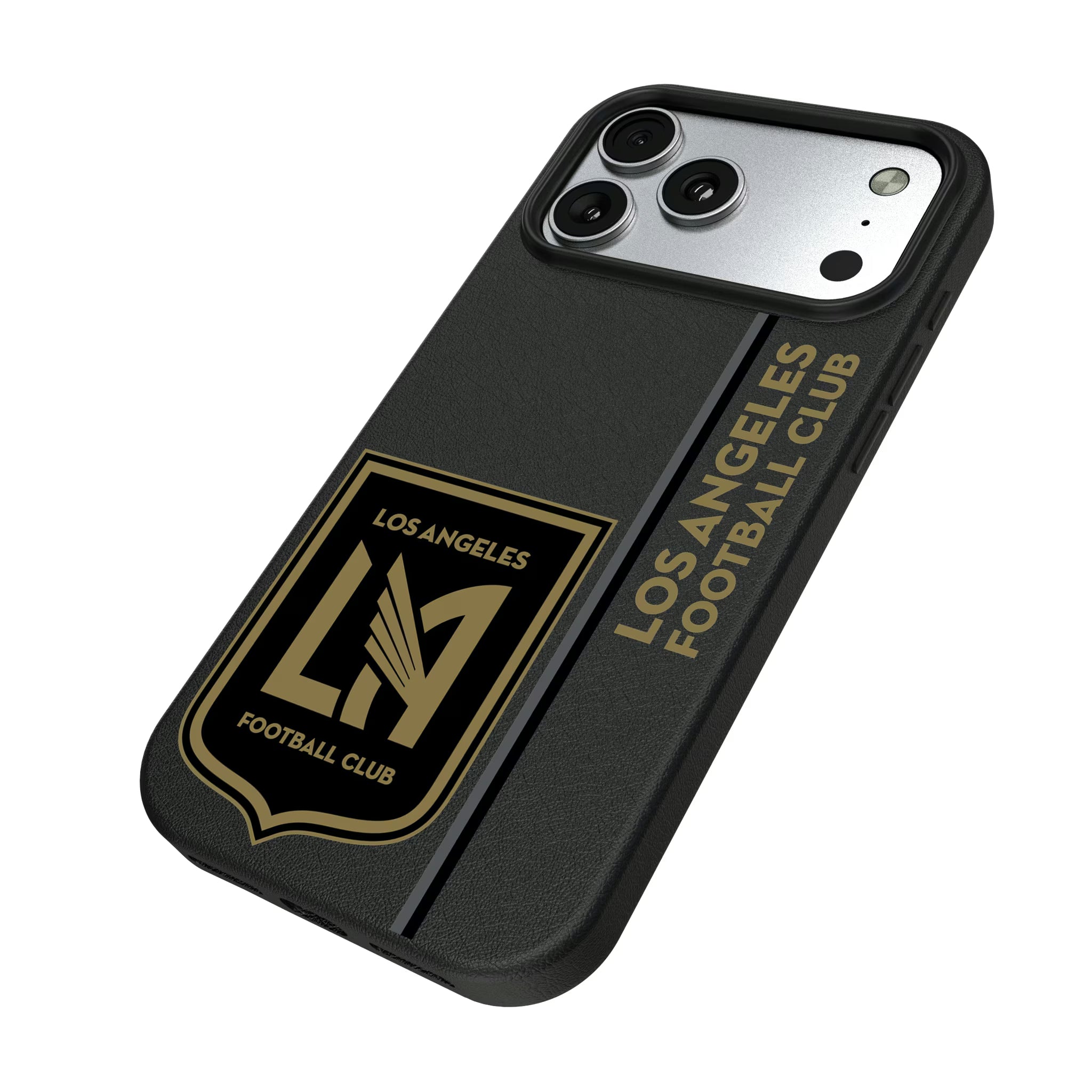 Los Angeles Football Club Sidebar iPhone MagSafe Compatible Phone Case for Apple iPhone - Isometric View#Device_iPhone 17 Pro Max