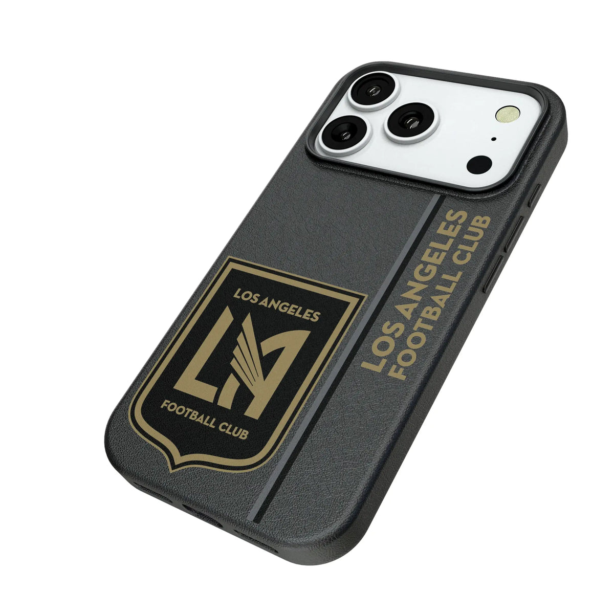 Los Angeles Football Club Sidebar iPhone MagSafe Compatible Phone Case for Apple iPhone - Isometric View#Device_iPhone 18 Pro