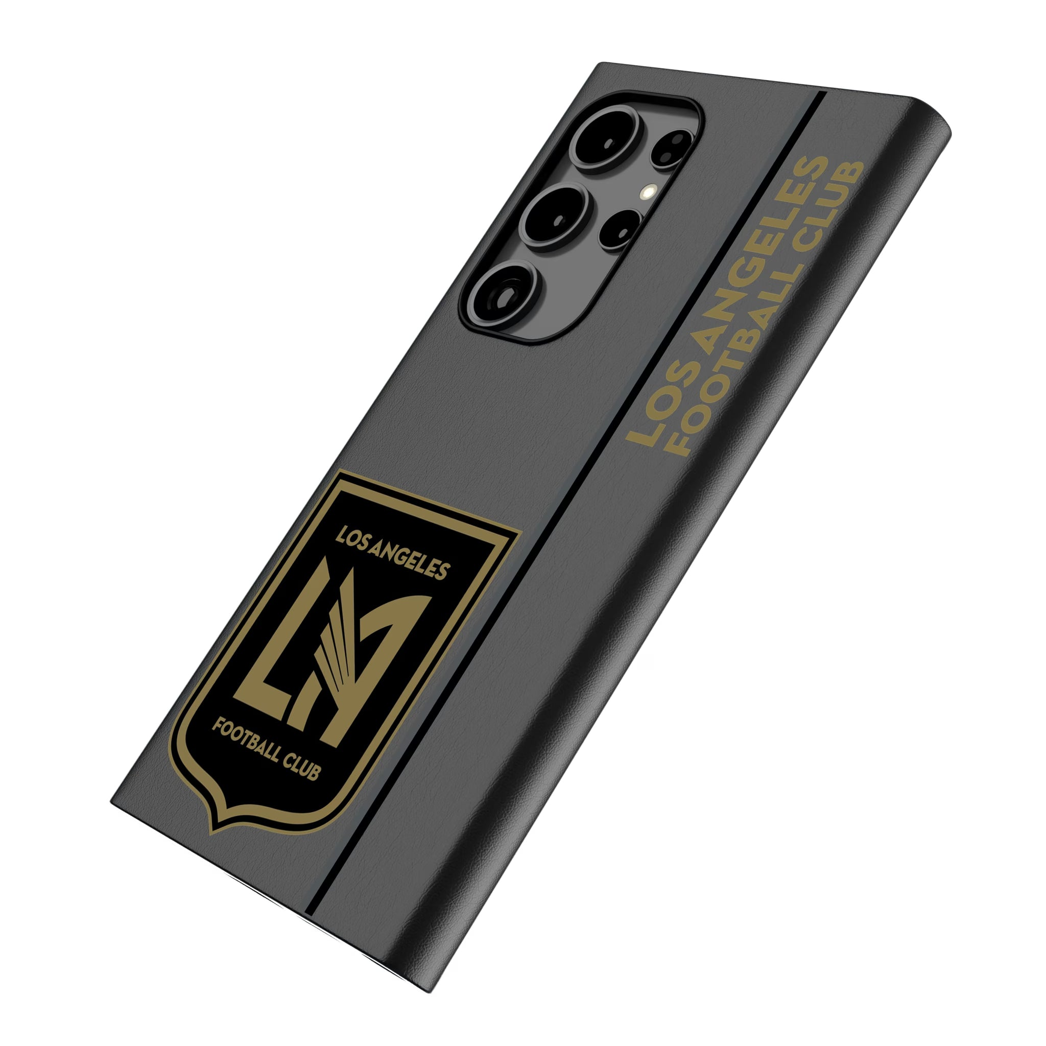 Los Angeles Football Club Sidebar Galaxy MagSafe Compatible Phone Case for Samsung Galaxy - Isometric View