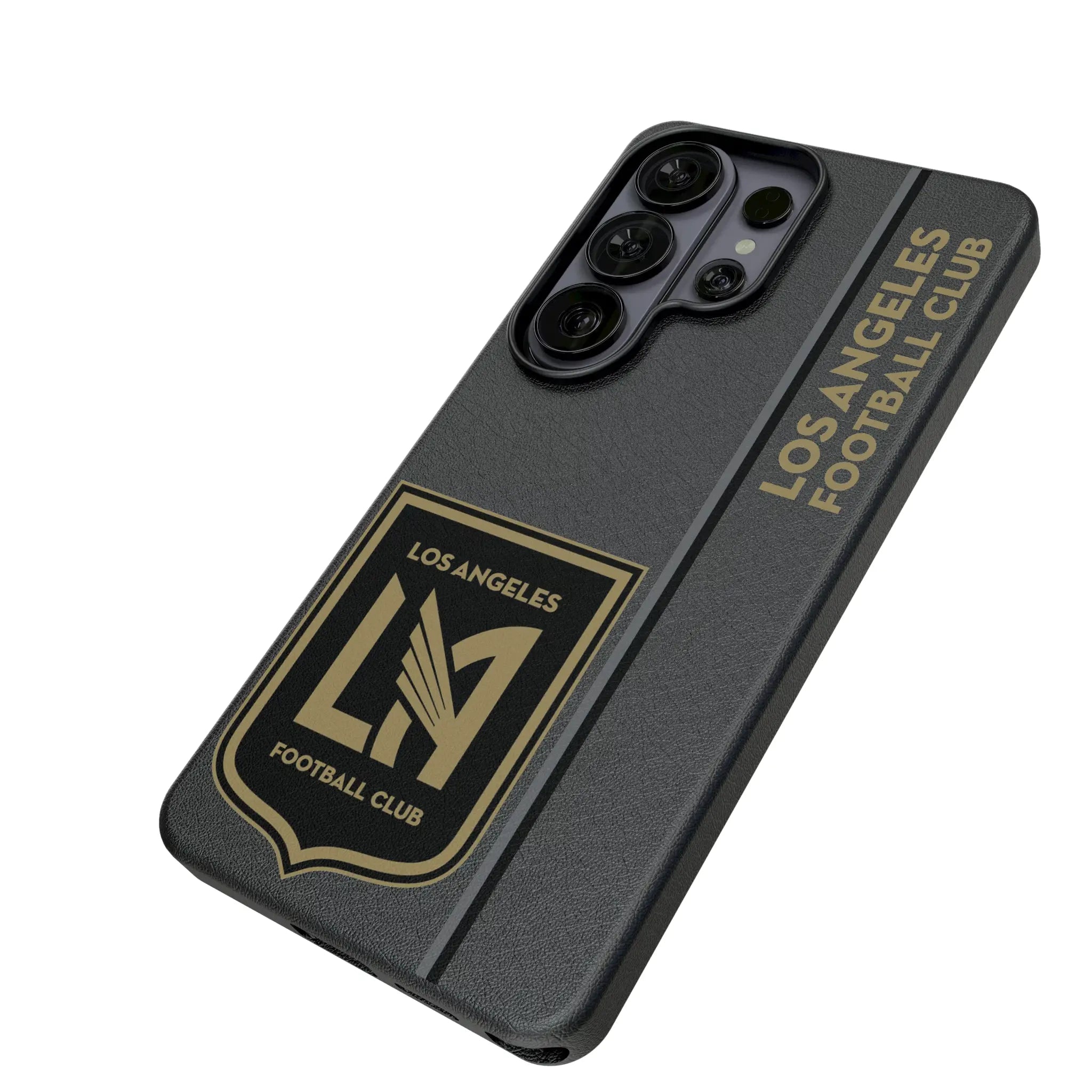 Los Angeles Football Club Sidebar Galaxy MagSafe Compatible Phone Case for Samsung Galaxy - Isometric View#Device_Galaxy S26 Ultra