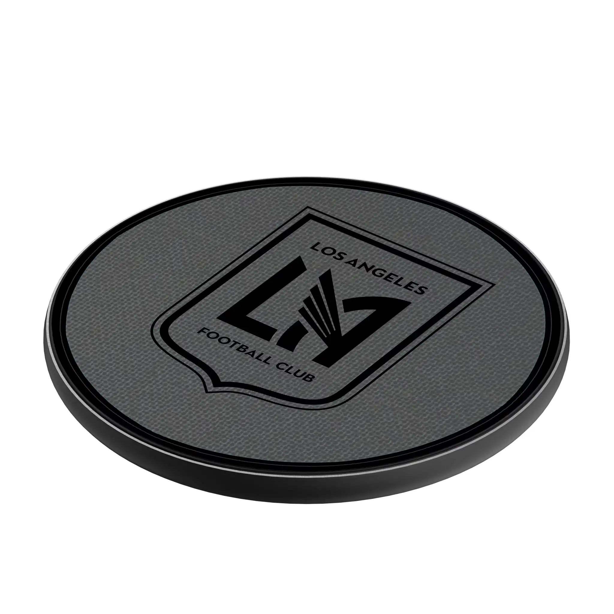 Los Angeles Football Club Solid 15-Watt Wireless Charger - Isometric View