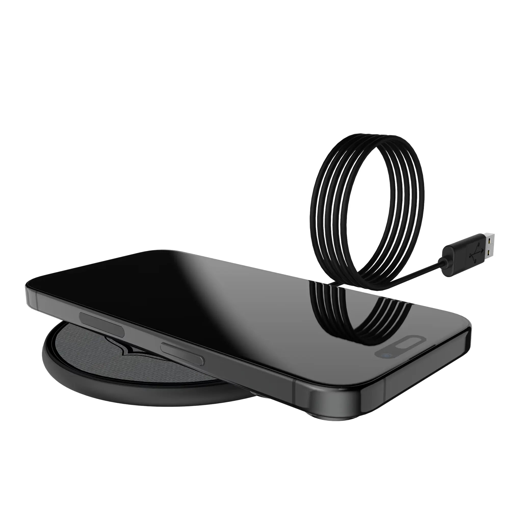 Los Angeles Football Club Solid 15-Watt Wireless Charger - Lifestyle