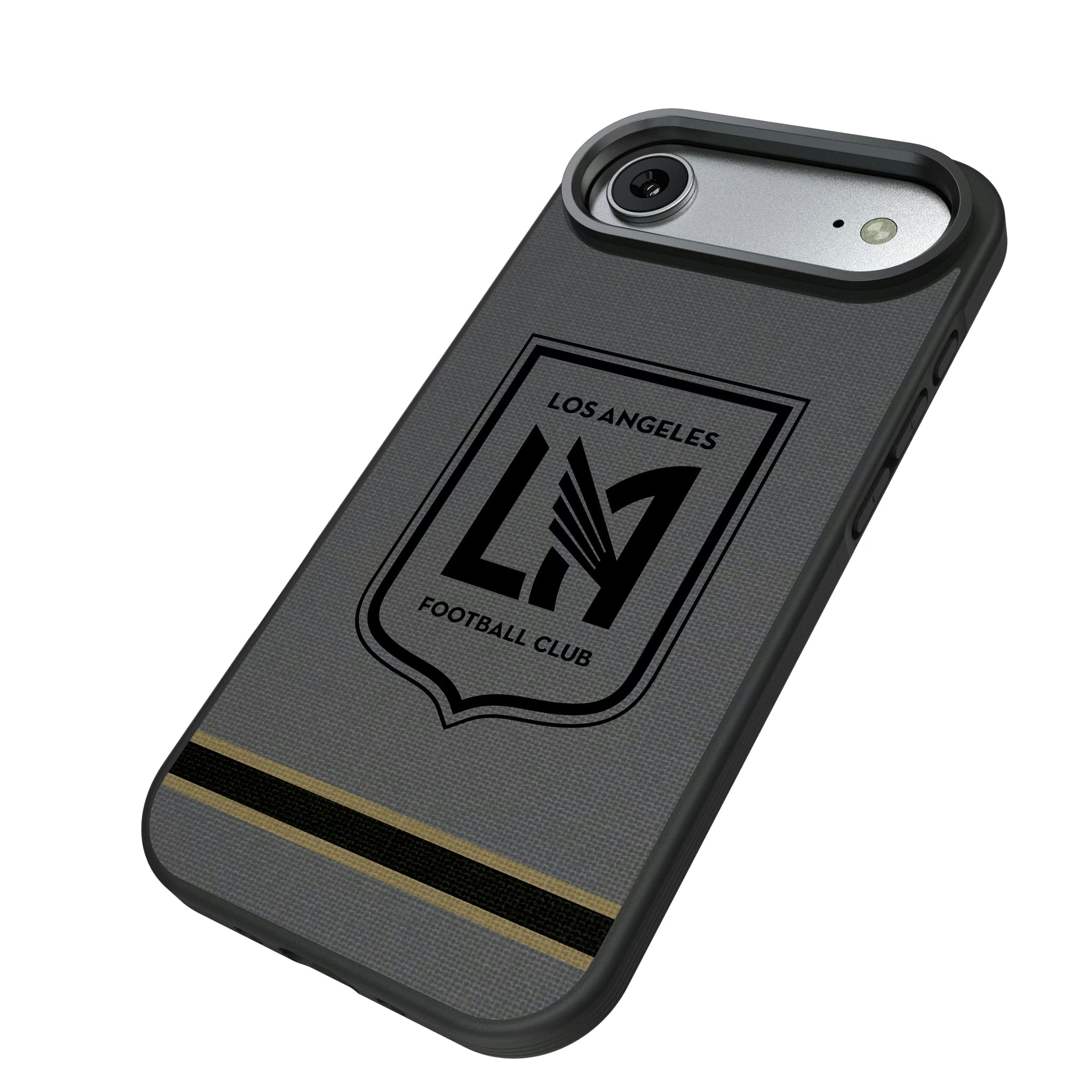 Los Angeles Football Club Stripe iPhone Bump Phone Case for Apple iPhone - Isometric View#Device_iPhone Air
