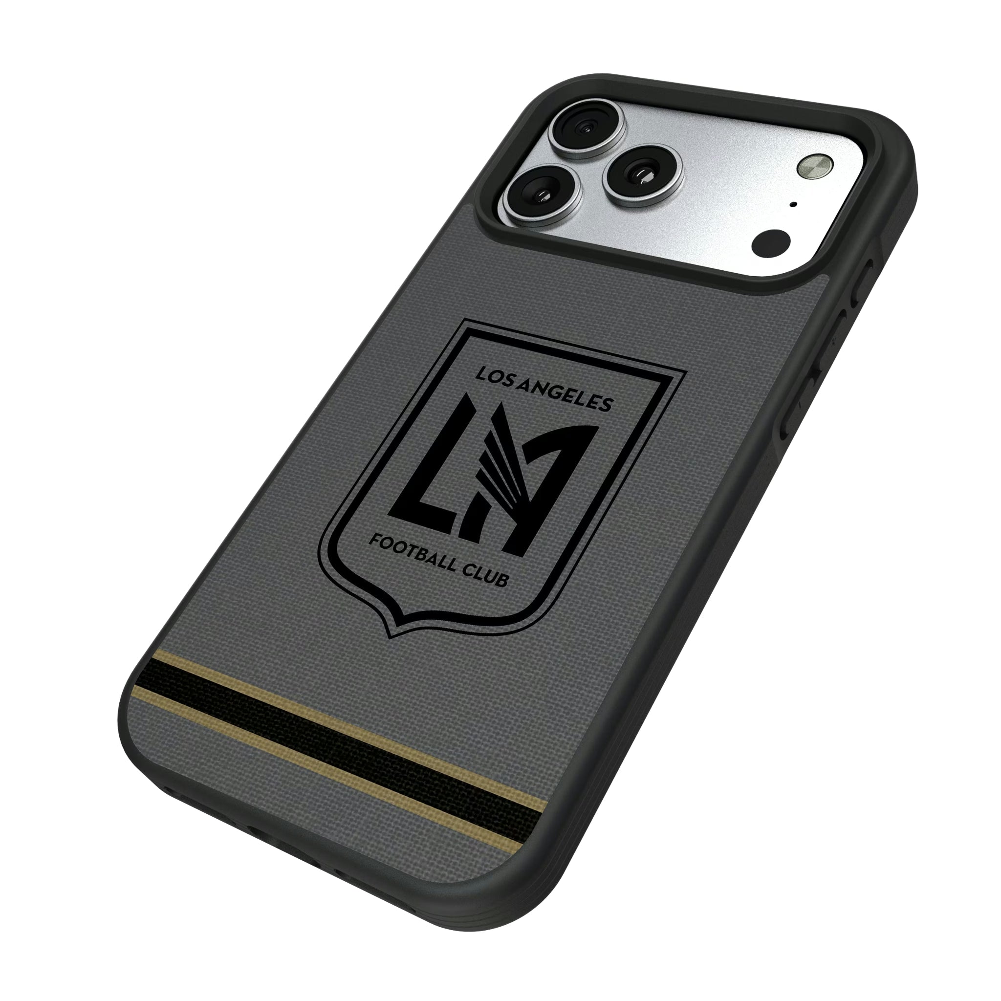 Los Angeles Football Club Stripe iPhone Bump Phone Case for Apple iPhone - Isometric View#Device_iPhone 17 Pro Max