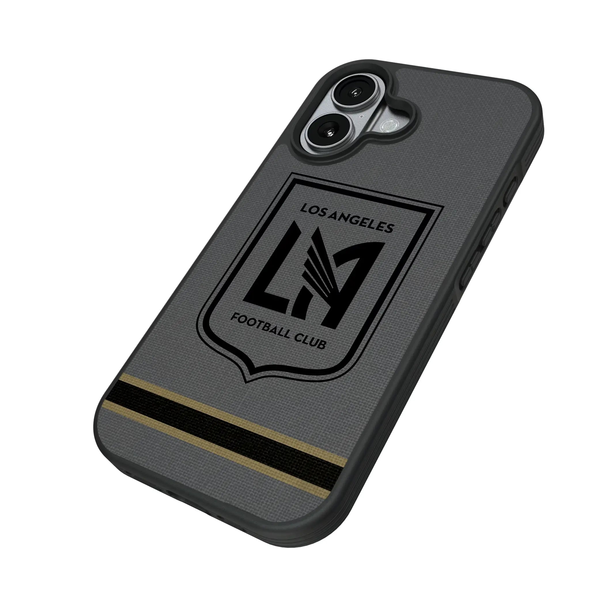 Los Angeles Football Club Stripe iPhone Bump Phone Case for Apple iPhone - Isometric View#Device_iPhone 17