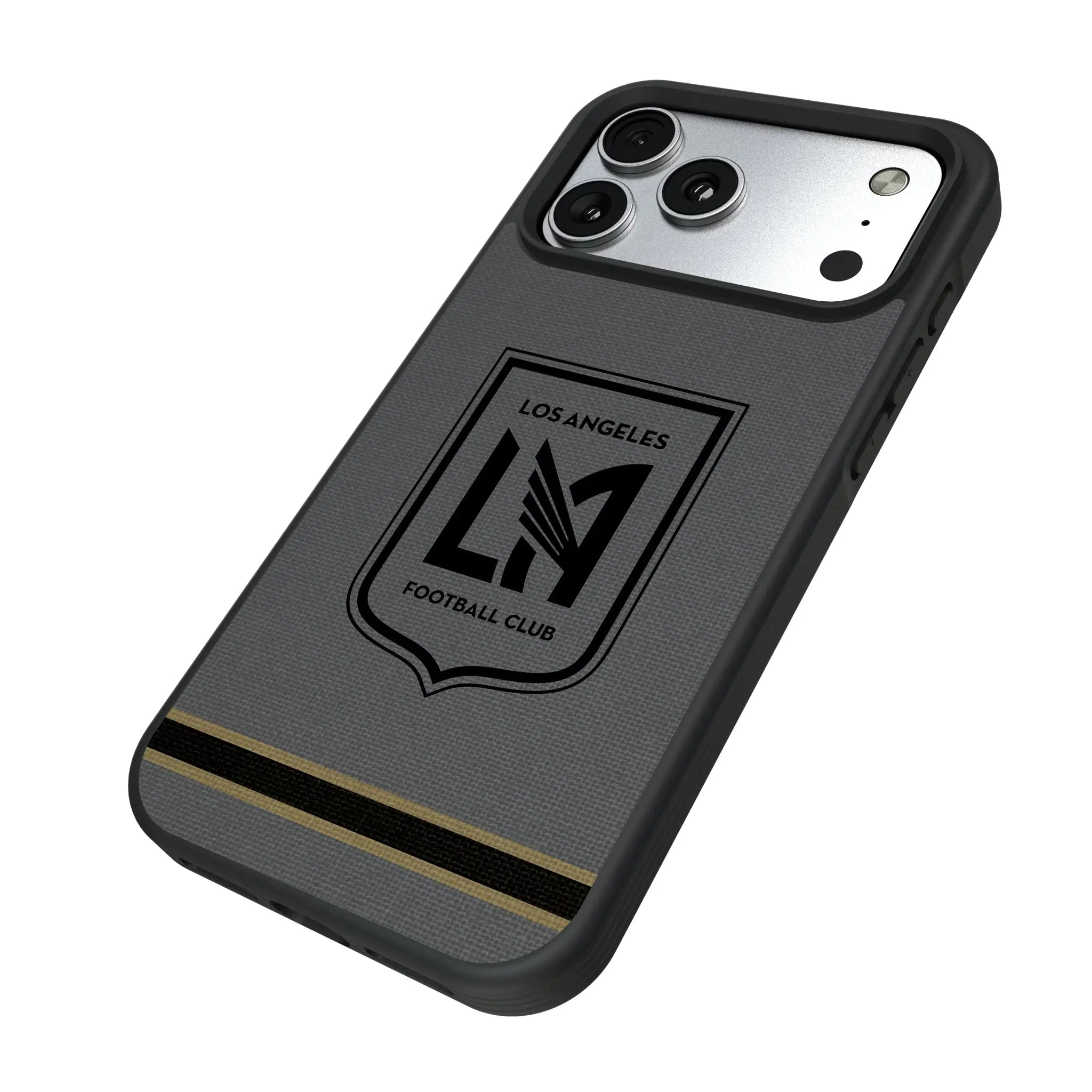 Los Angeles Football Club Stripe iPhone Bump Phone Case for Apple iPhone - Isometric View#Device_iPhone 17 Pro Max
