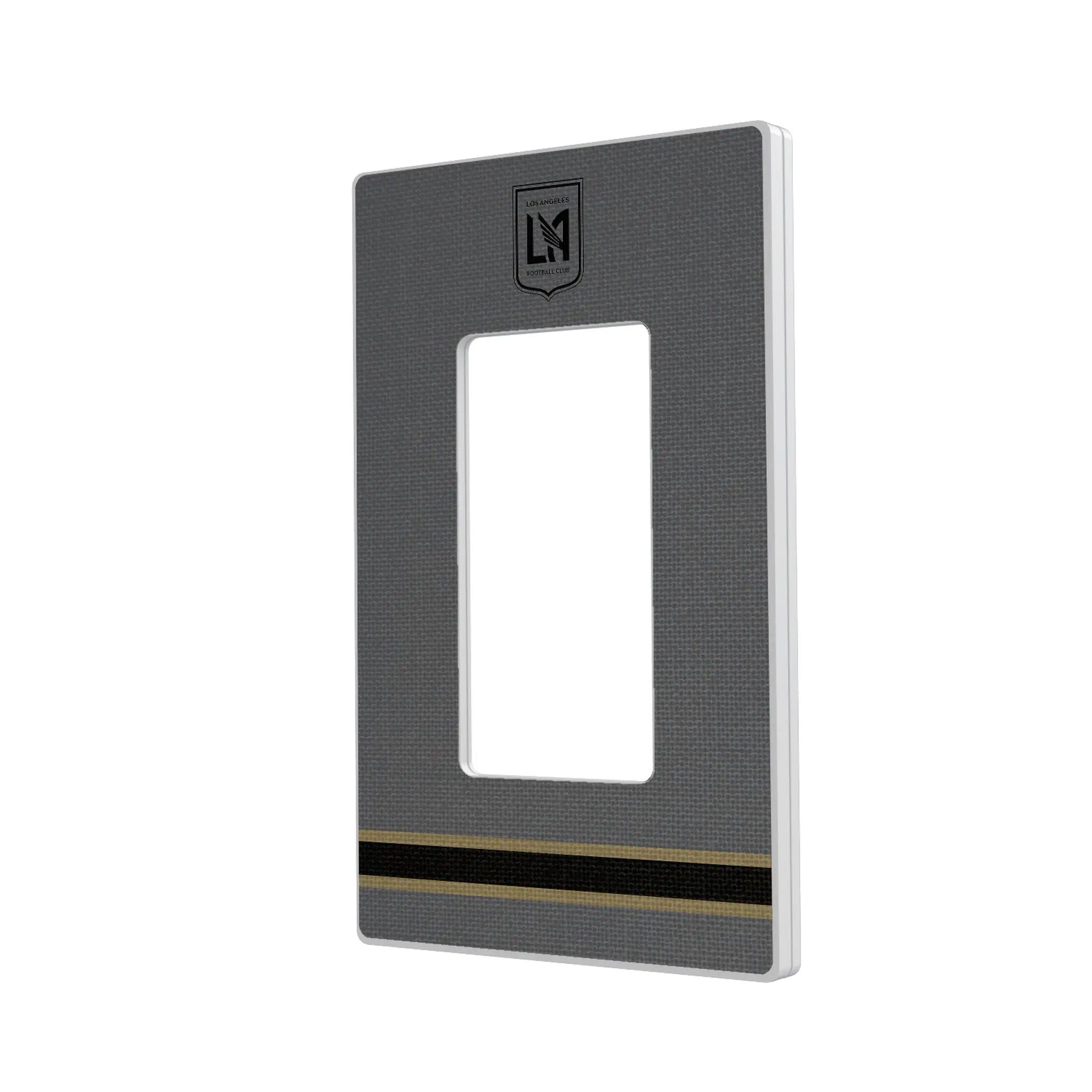 Los Angeles Football Club Stripe Hidden-Screw Light Switch Plate#Style_Single Rocker
