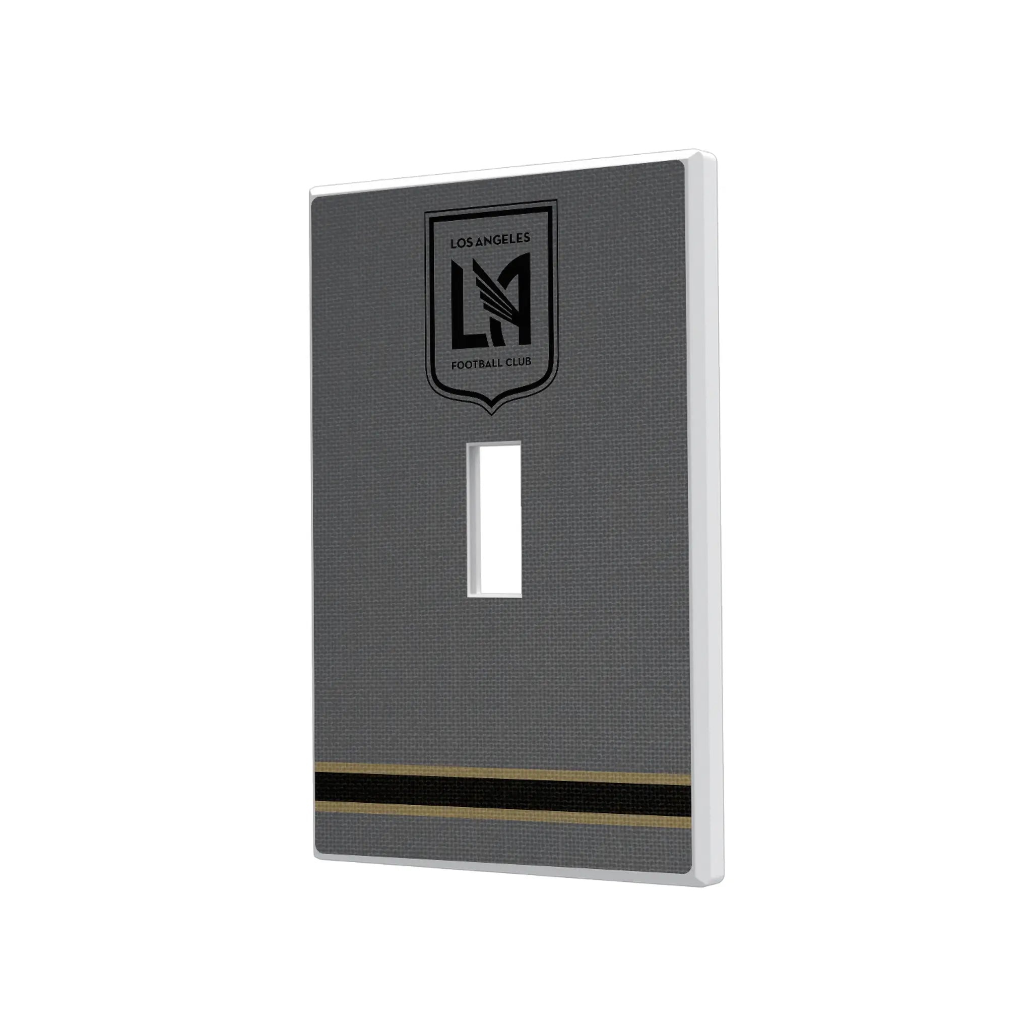 Los Angeles Football Club Stripe Hidden-Screw Light Switch Plate#Style_Single Toggle