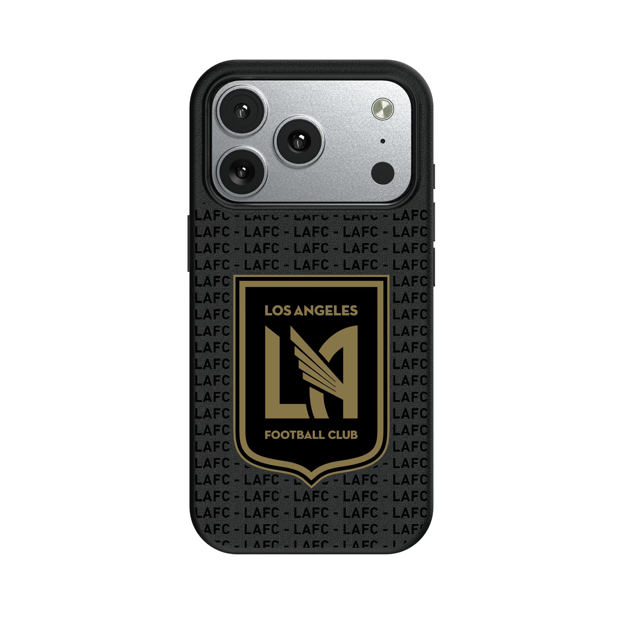 Los Angeles Football Club Text Backdrop iPhone MagSafe Compatible Phone Case for Apple iPhone#Device_iPhone 17 Pro