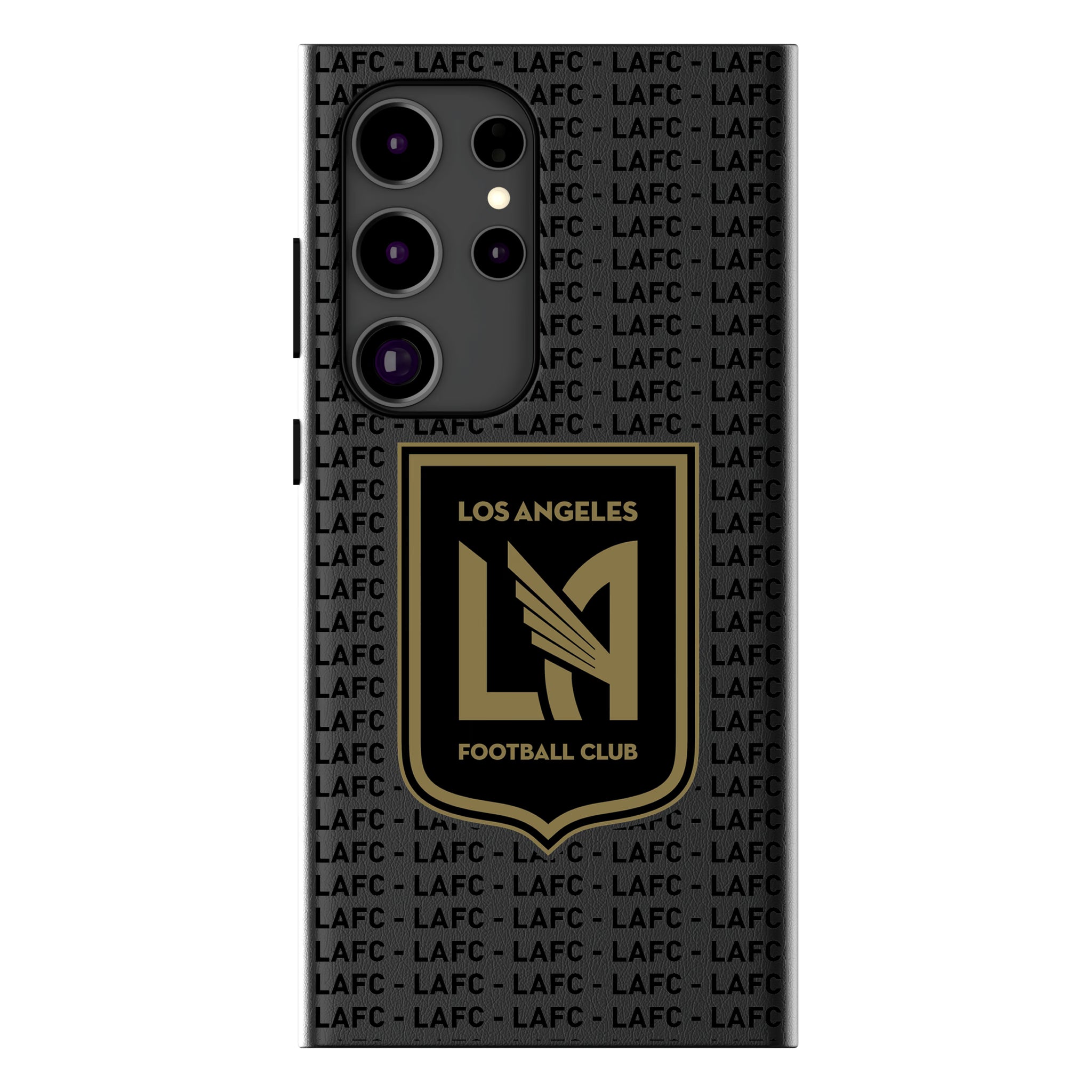 Los Angeles Football Club Text Backdrop Galaxy MagSafe Compatible Phone Case for Samsung Galaxy
