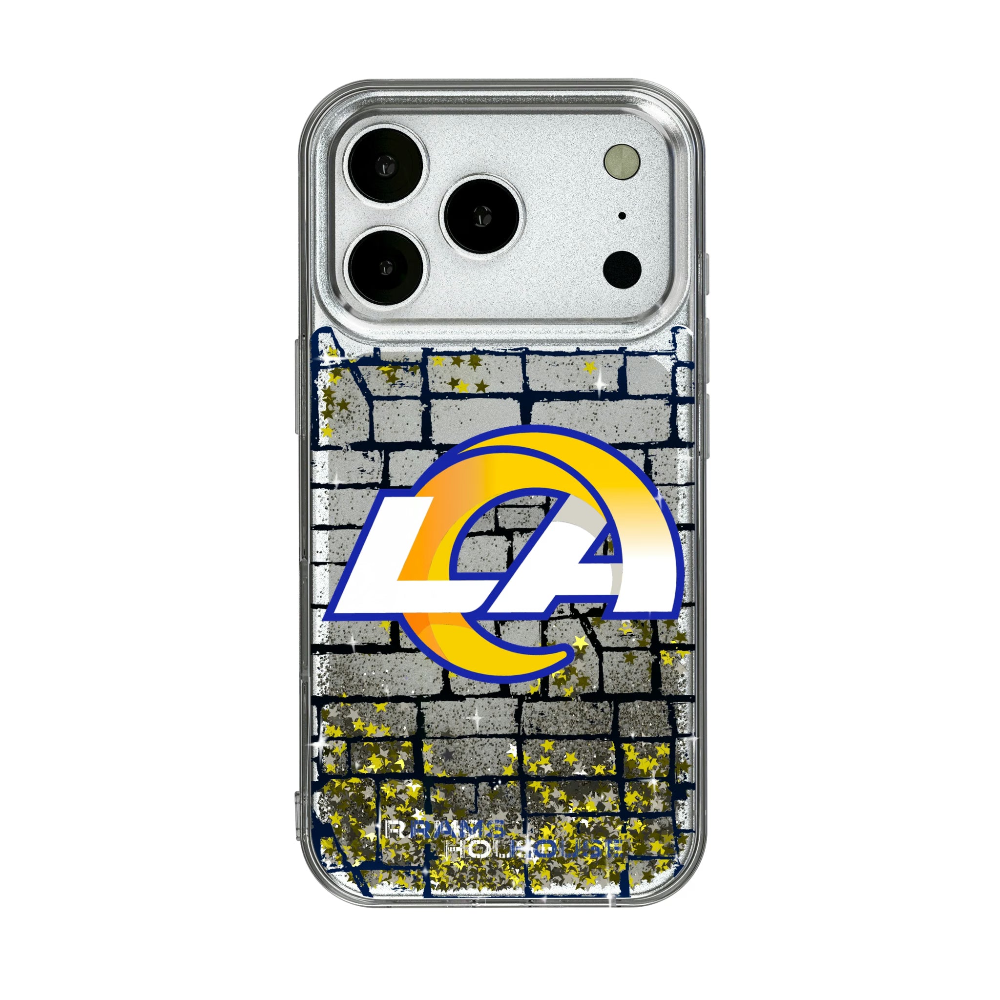 Los Angeles Rams Brick iPhone Glitter Phone Case for Apple iPhone