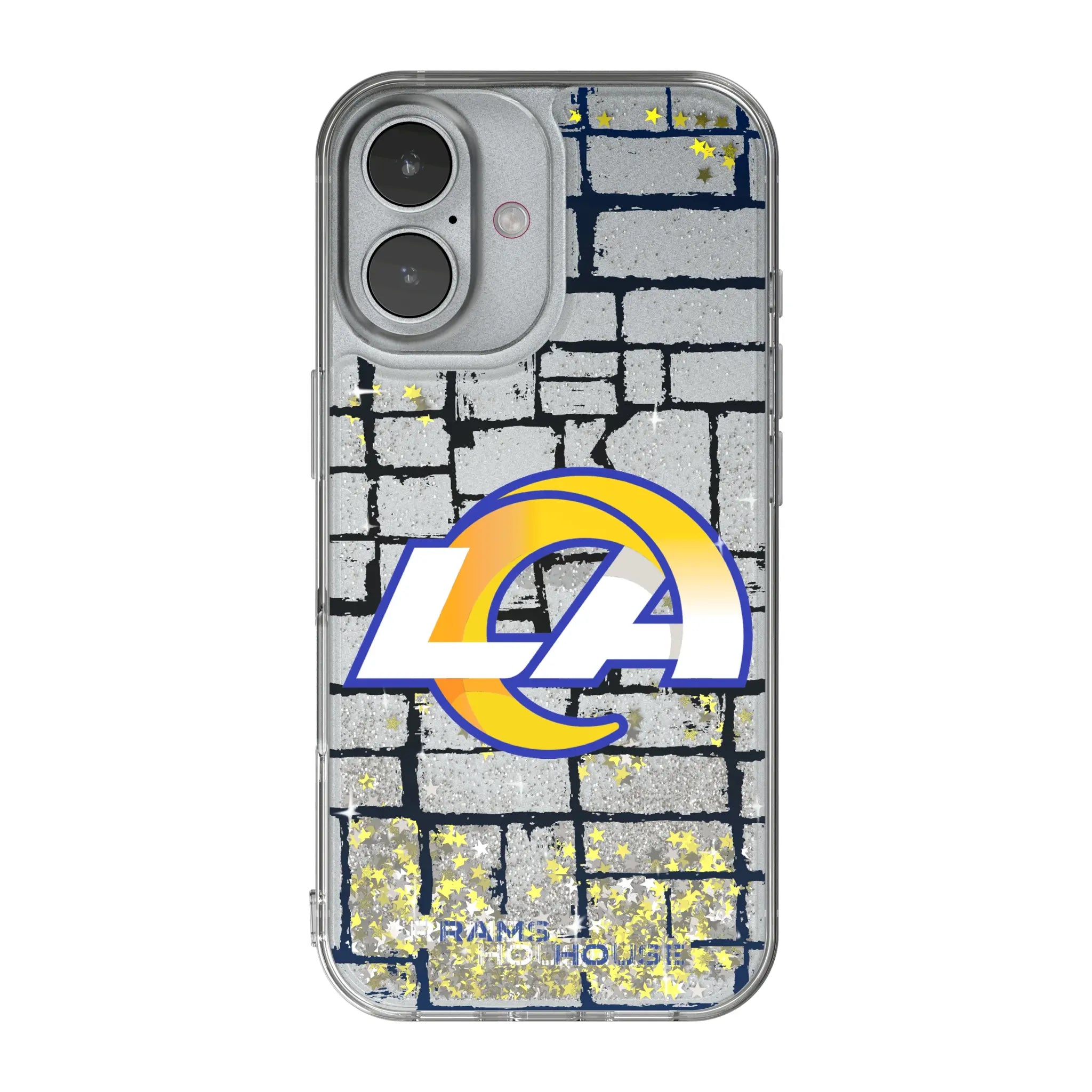 Los Angeles Rams Brick iPhone Glitter Phone Case for Apple iPhone