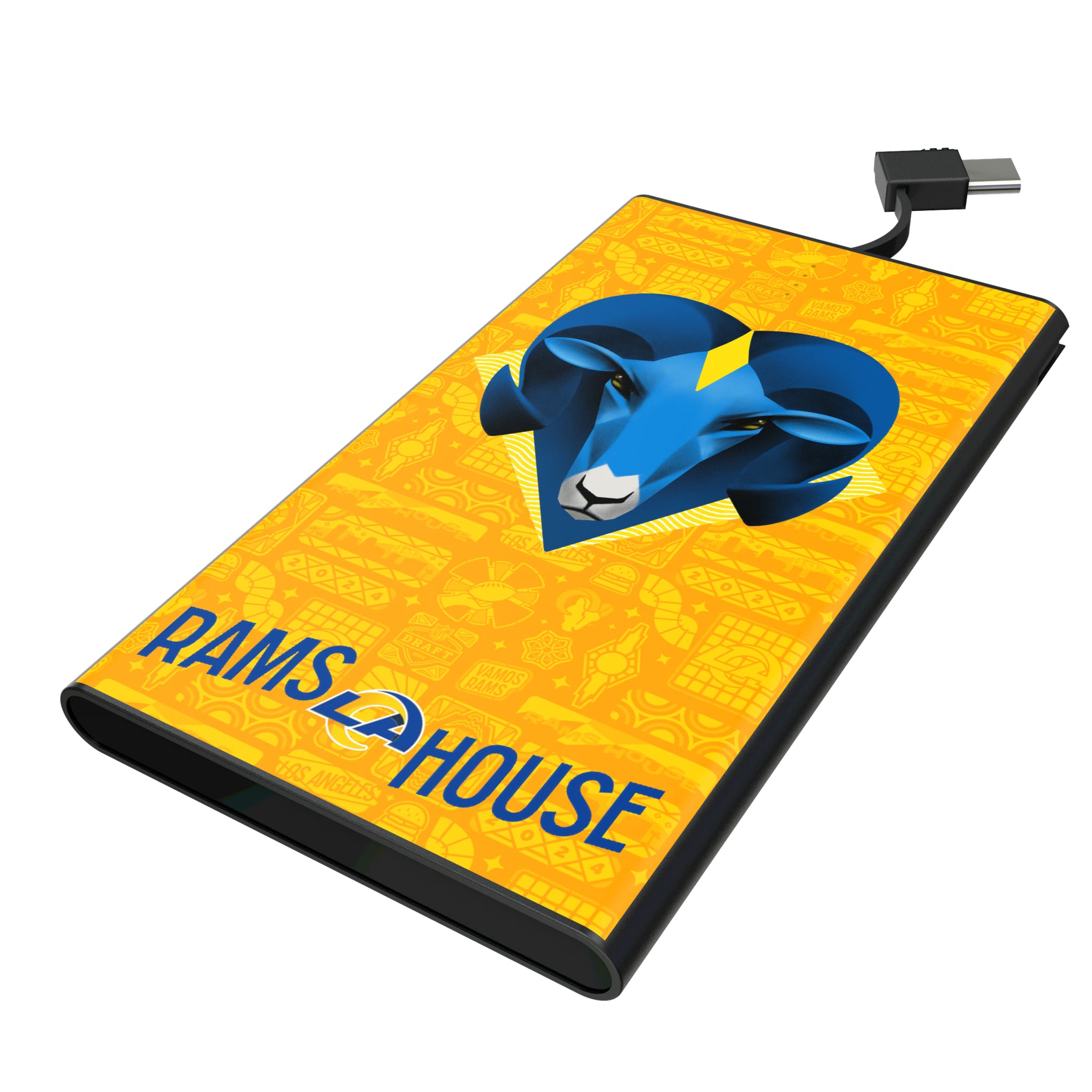 Los Angeles Rams Deco 5000mAh Flat Powerbank