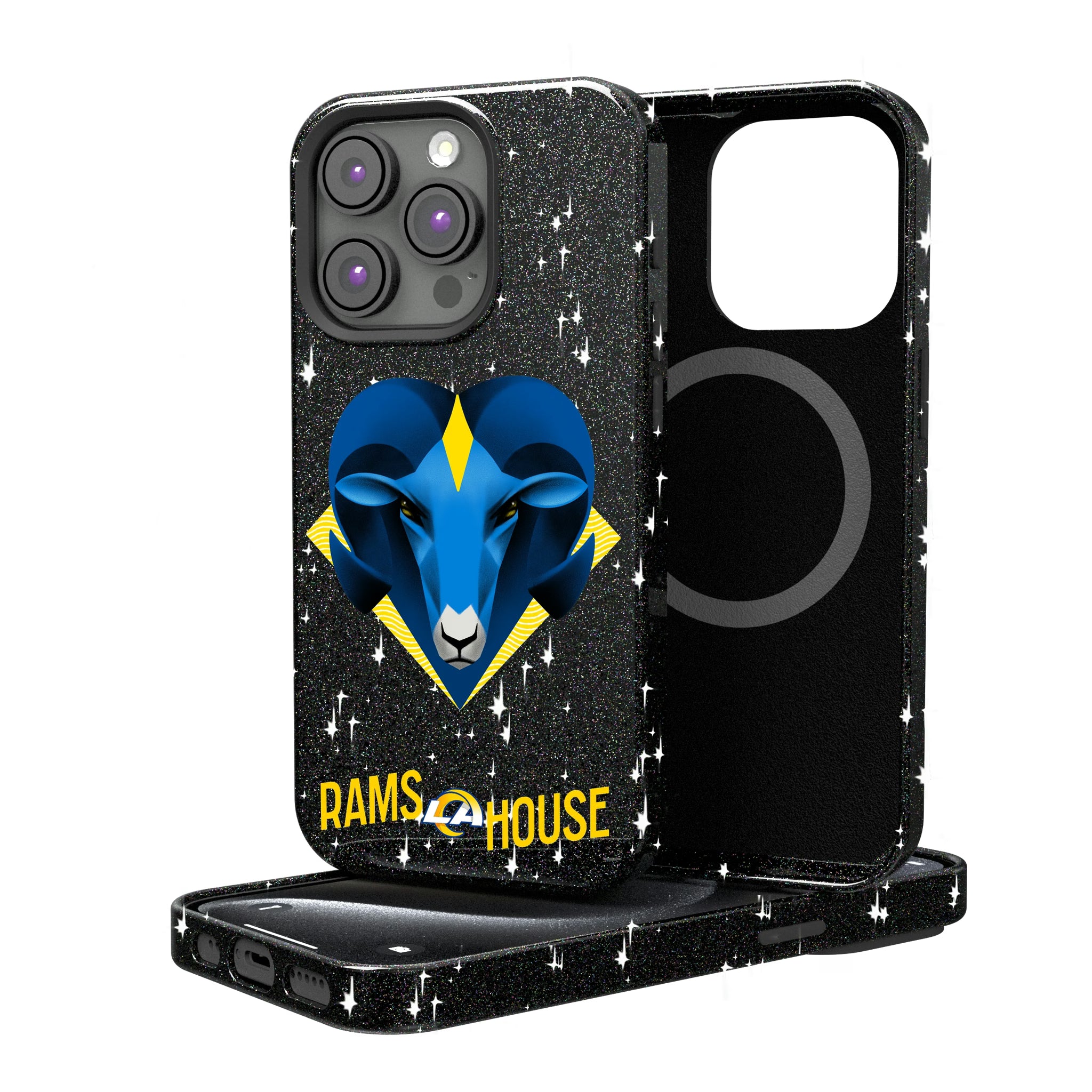 Los Angeles Rams Deco iPhone Bling Phone Case for Apple iPhone