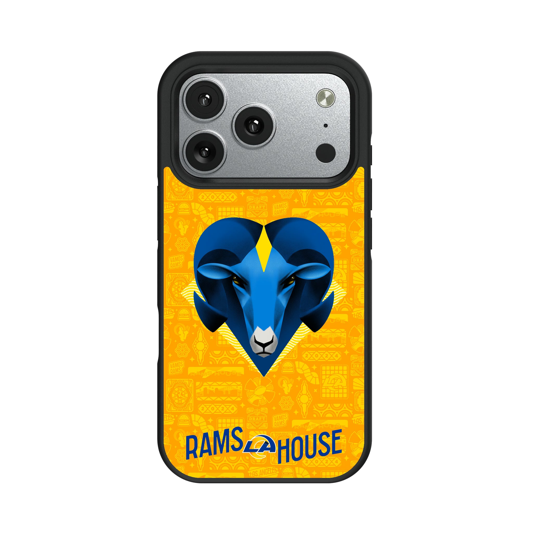 Los Angeles Rams Deco iPhone Bump Phone Case for Apple iPhone#Device_iPhone 17 Pro