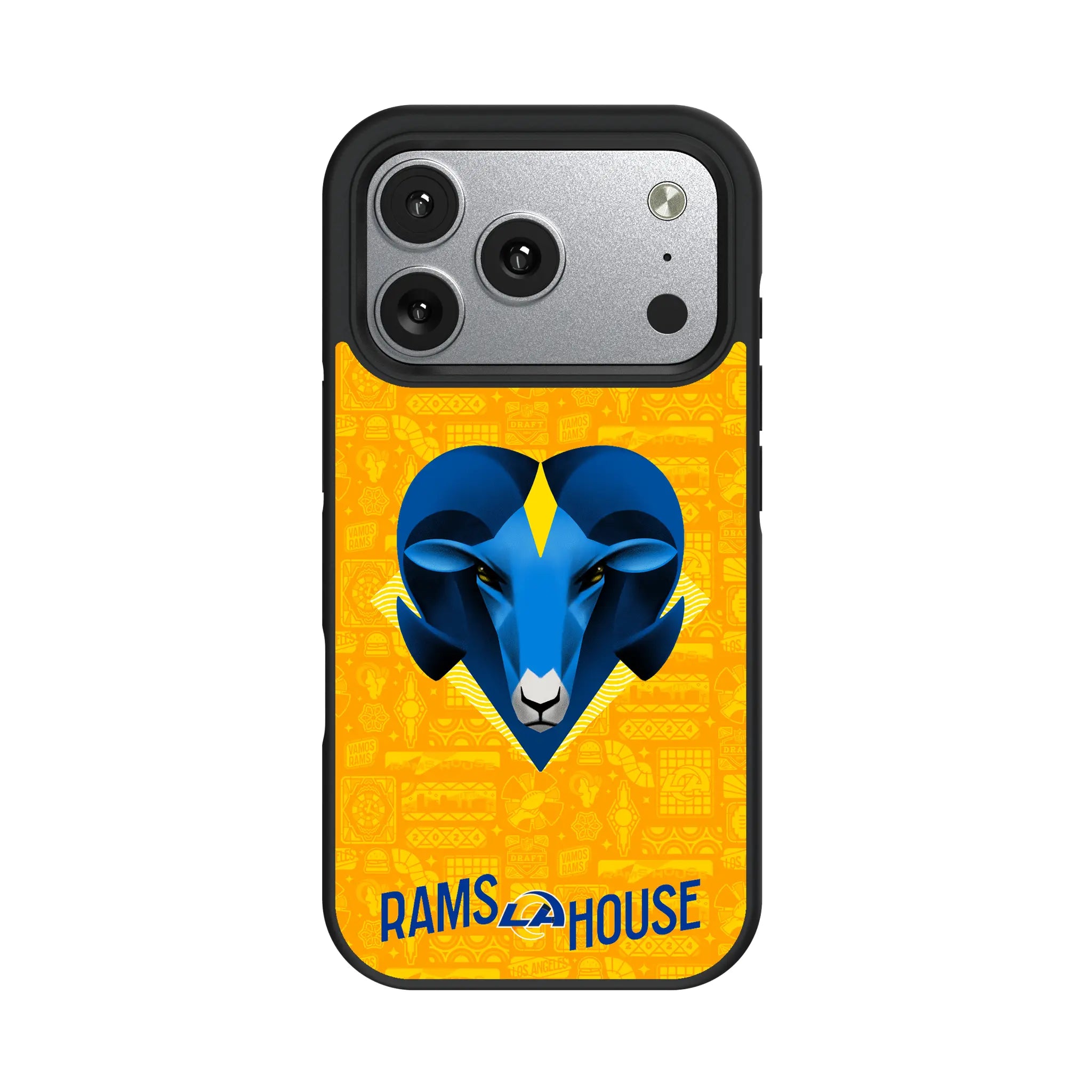 Los Angeles Rams Deco iPhone Bump Phone Case for Apple iPhone#Device_iPhone 17 Pro
