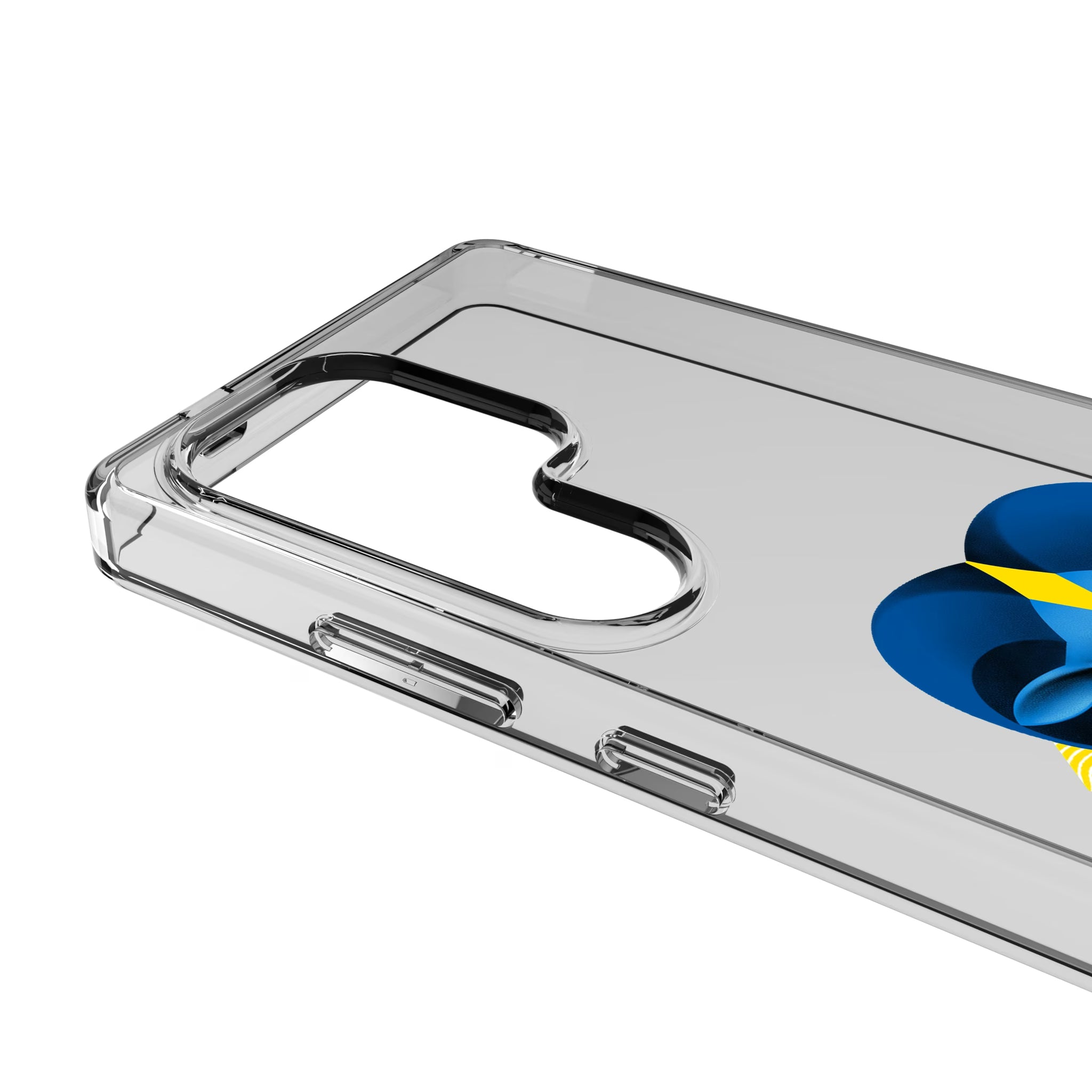 Los Angeles Rams Deco Galaxy Clear Phone Case for Samsung Galaxy - Detail