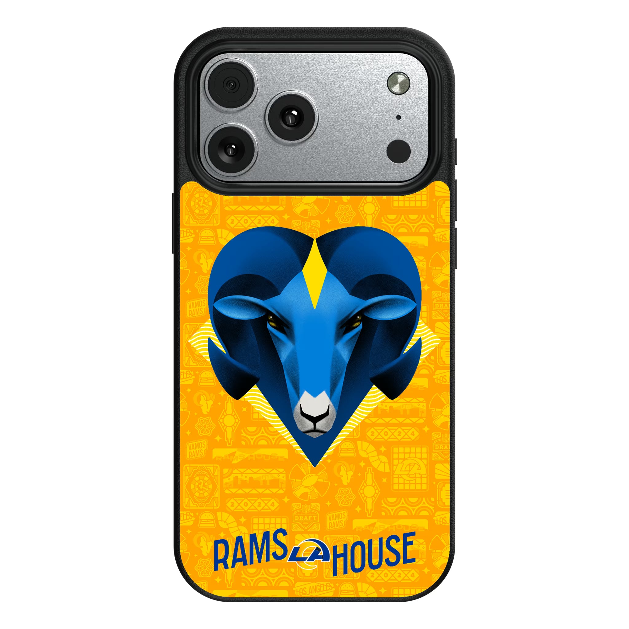 Los Angeles Rams Deco iPhone MagSafe Compatible Phone Case for Apple iPhone#Device_iPhone 17 Pro Max