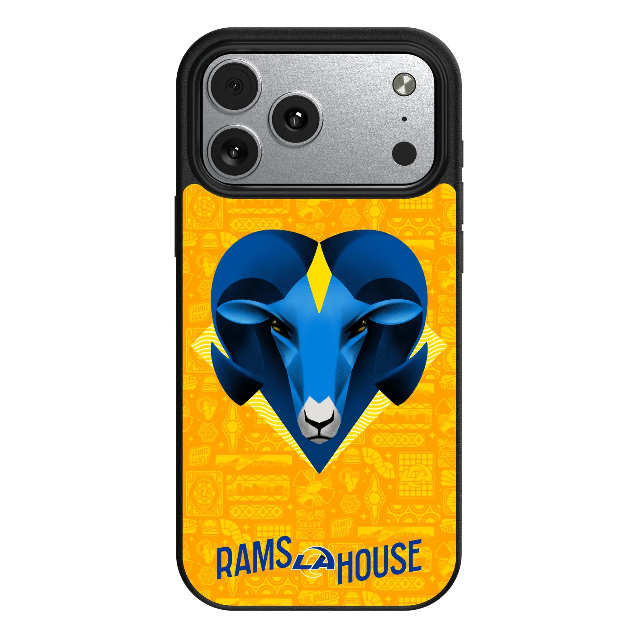 Los Angeles Rams Deco iPhone MagSafe Compatible Phone Case for Apple iPhone#Device_iPhone 17 Pro Max