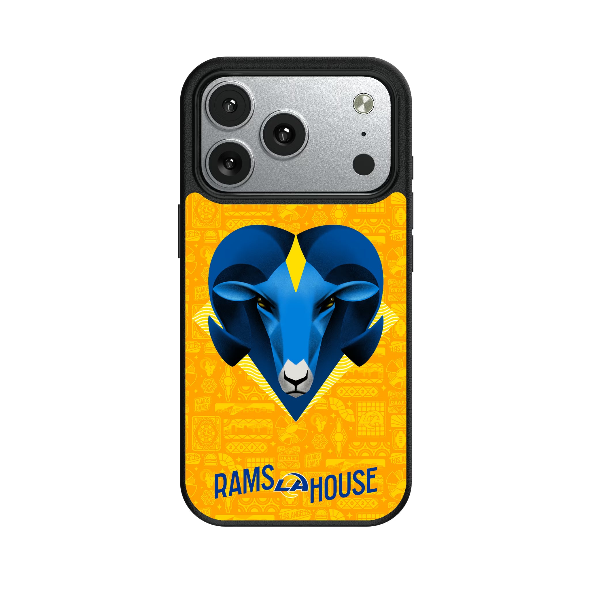 Los Angeles Rams Deco iPhone MagSafe Compatible Phone Case for Apple iPhone#Device_iPhone 17 Pro