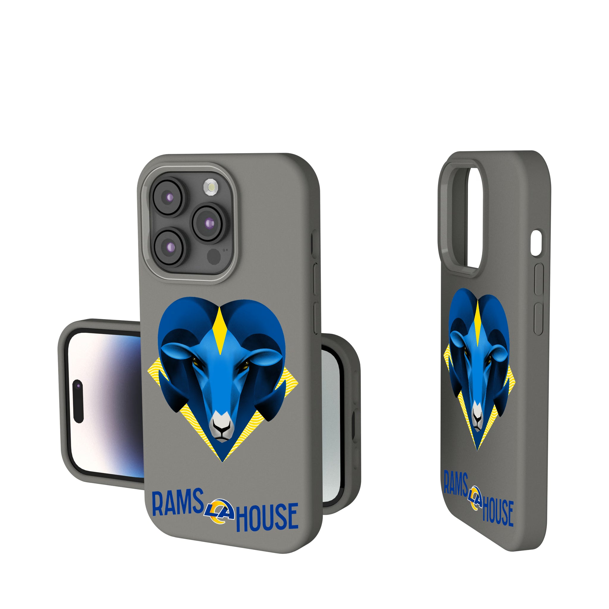 Los Angeles Rams Deco iPhone Soft Touch Phone Case for Apple iPhone