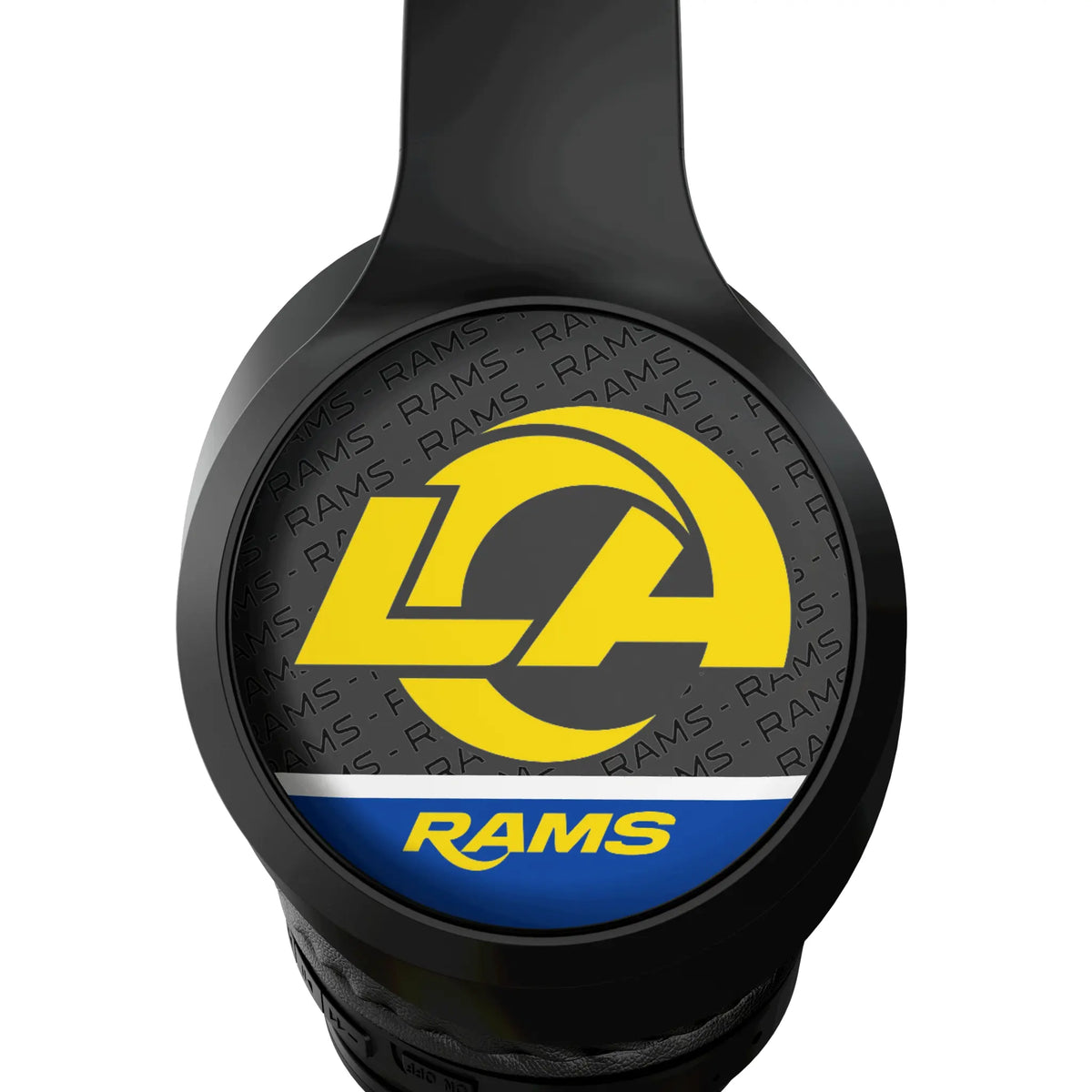Los Angeles Rams Endzone Plus Wireless Over-Ear Headphones With Case - Detail