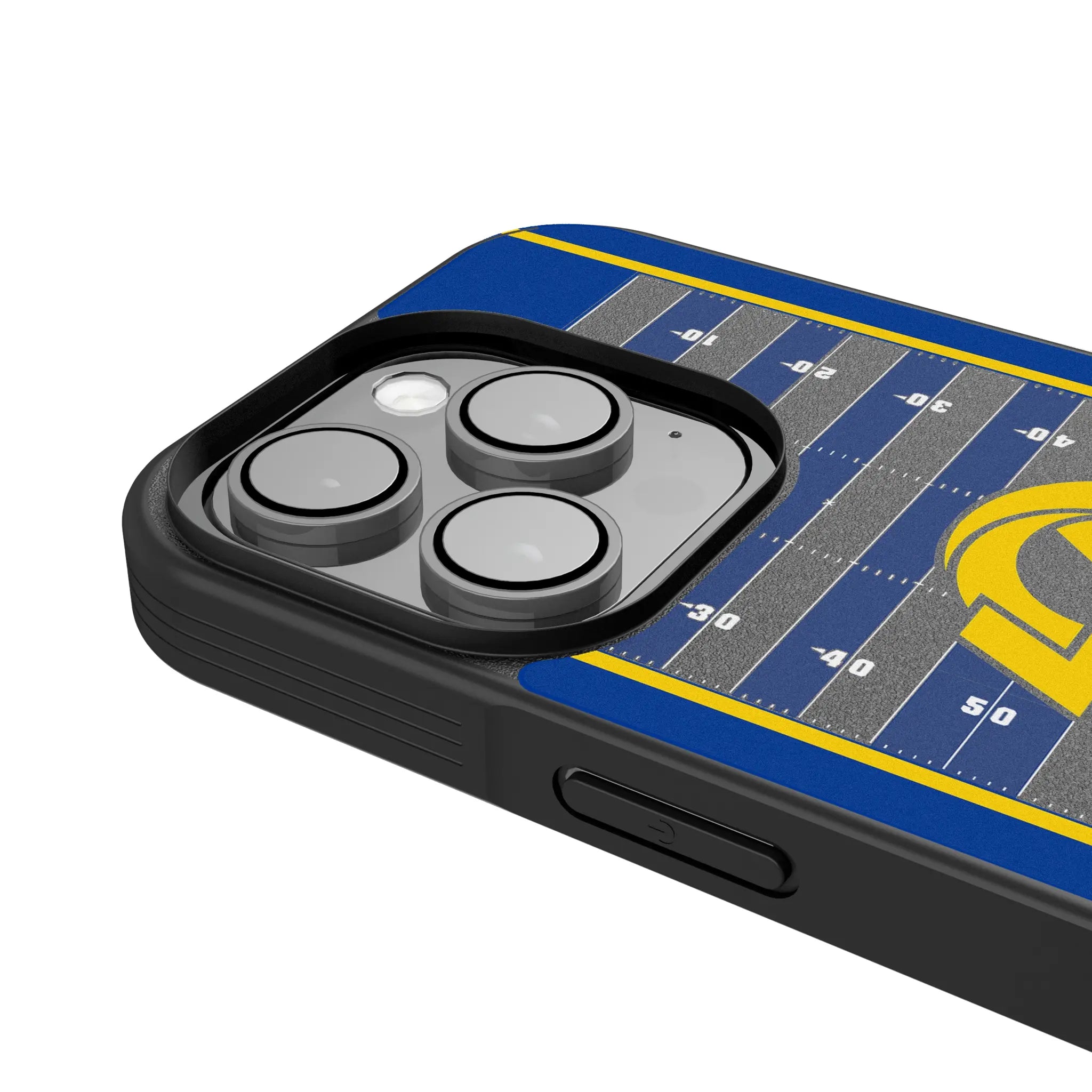 Los Angeles Rams Field iPhone Bump Phone Case for Apple iPhone - Detail