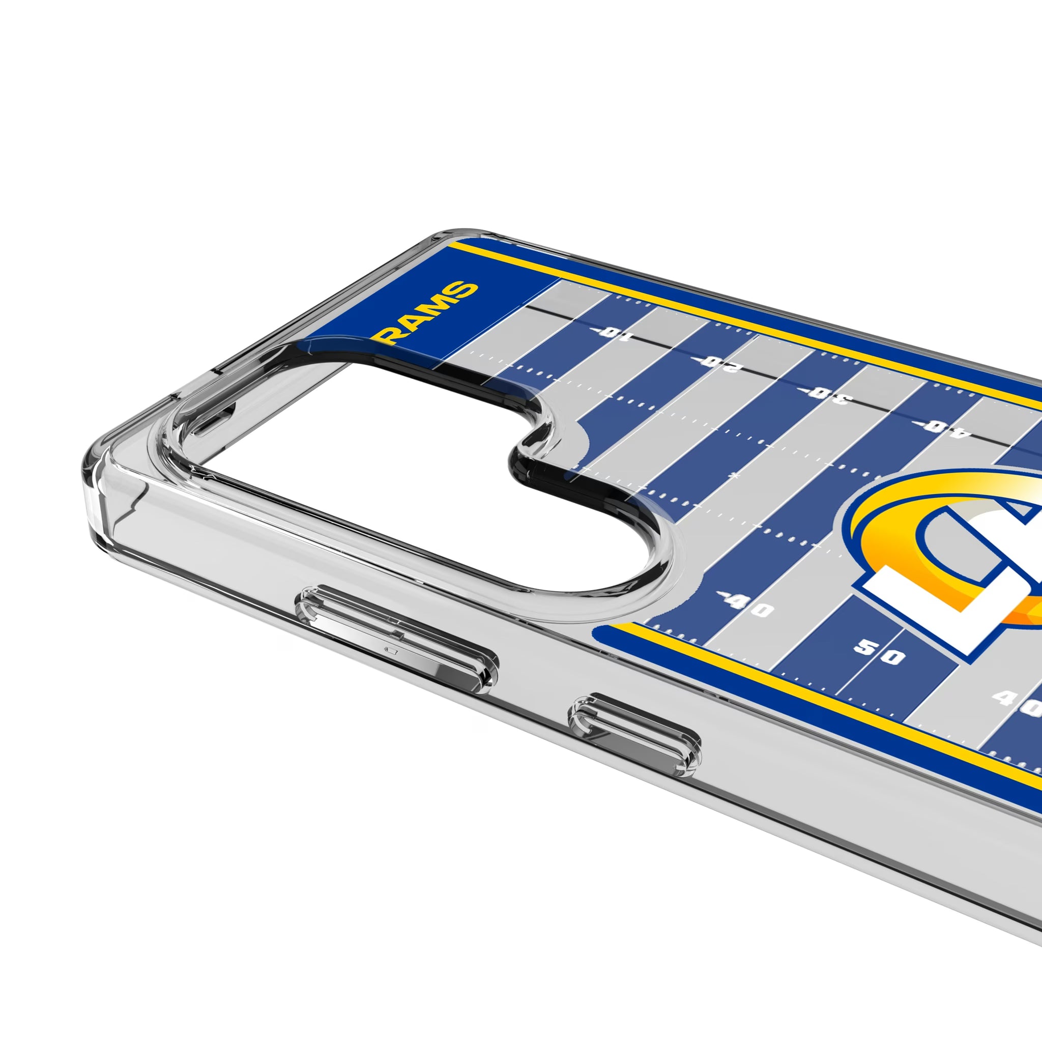 Los Angeles Rams Field Galaxy Clear Phone Case for Samsung Galaxy - Detail