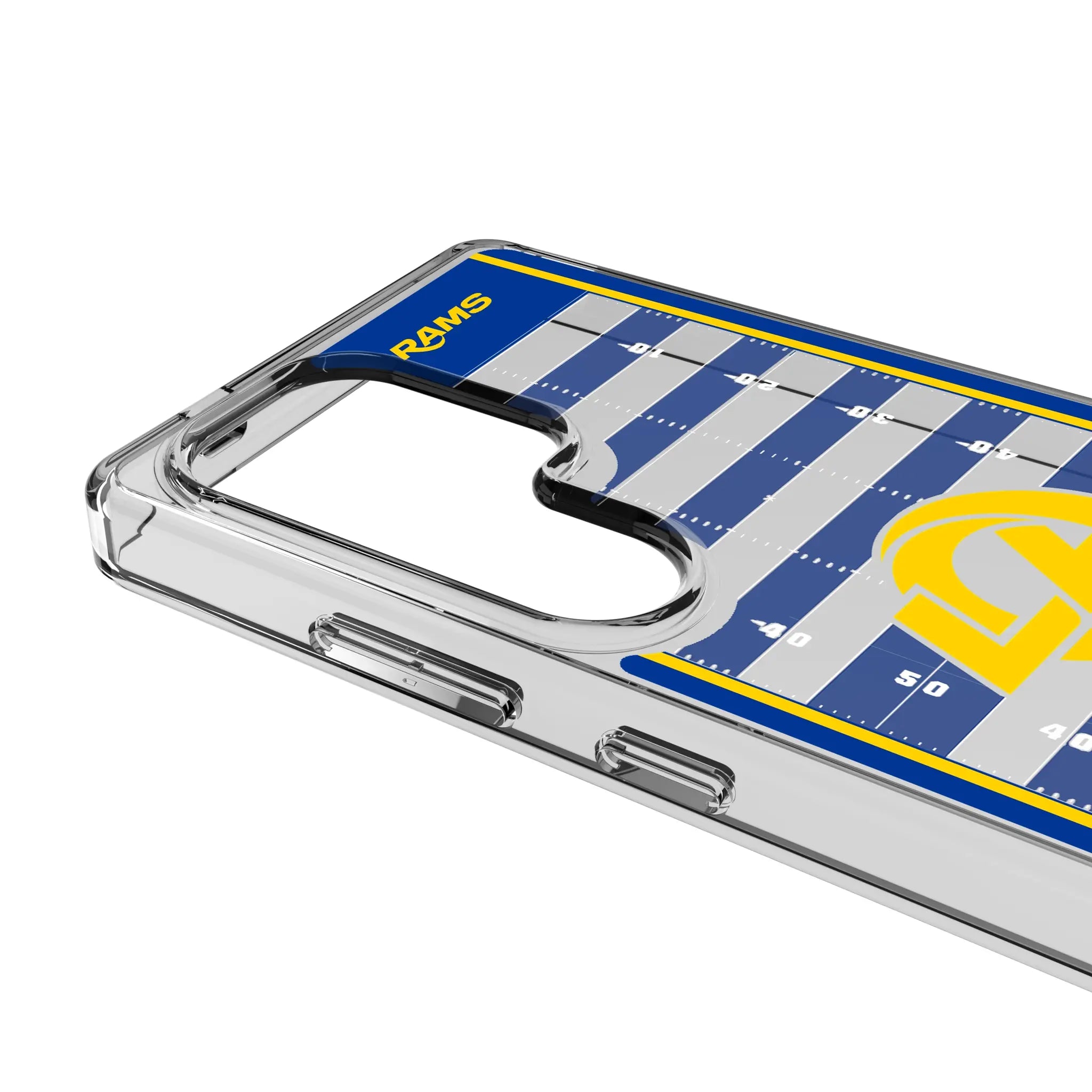 Los Angeles Rams Field Galaxy Clear Phone Case for Samsung Galaxy - Detail#Device_Galaxy S25 Ultra