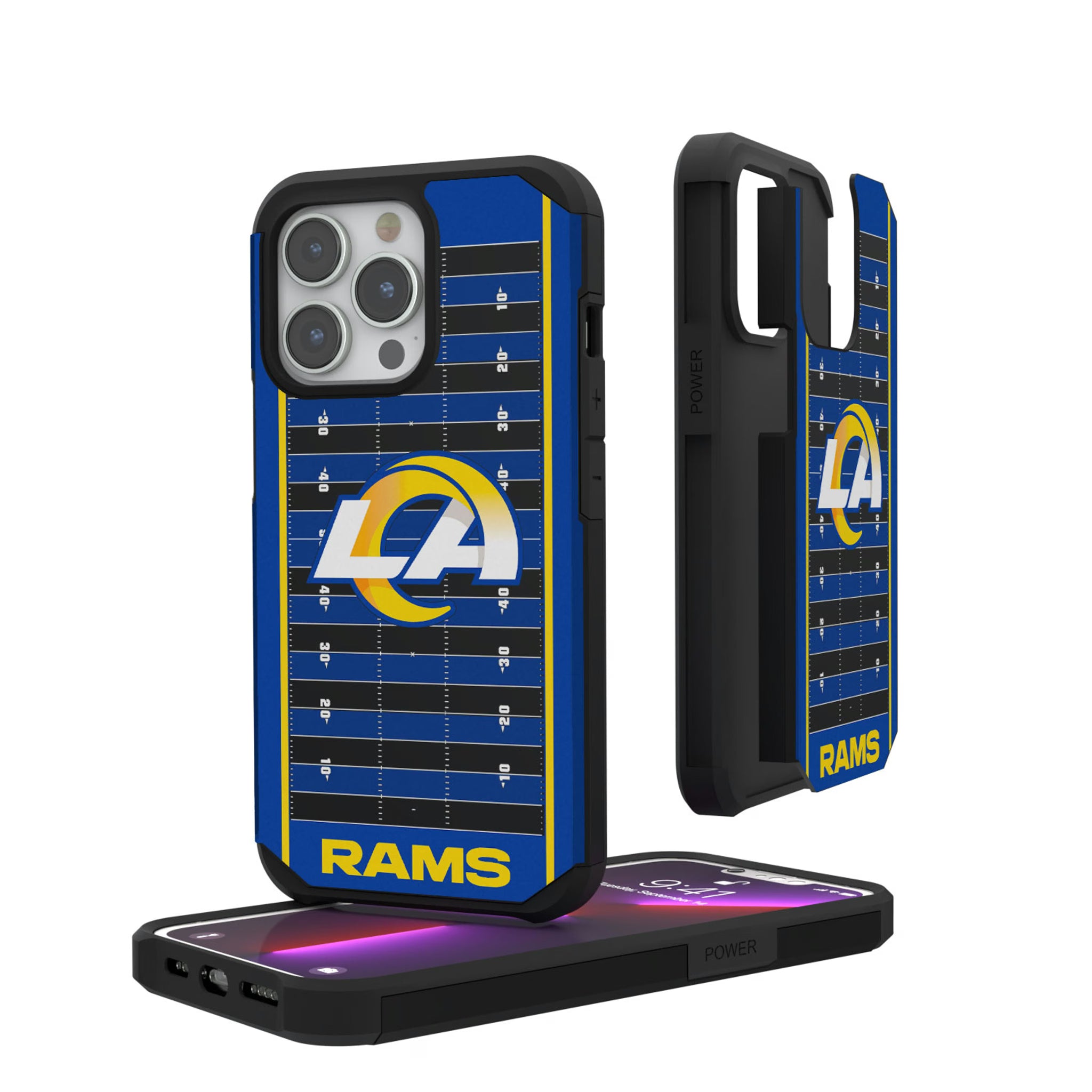 Los Angeles Rams Field iPhone Rugged Phone Case for Apple iPhone